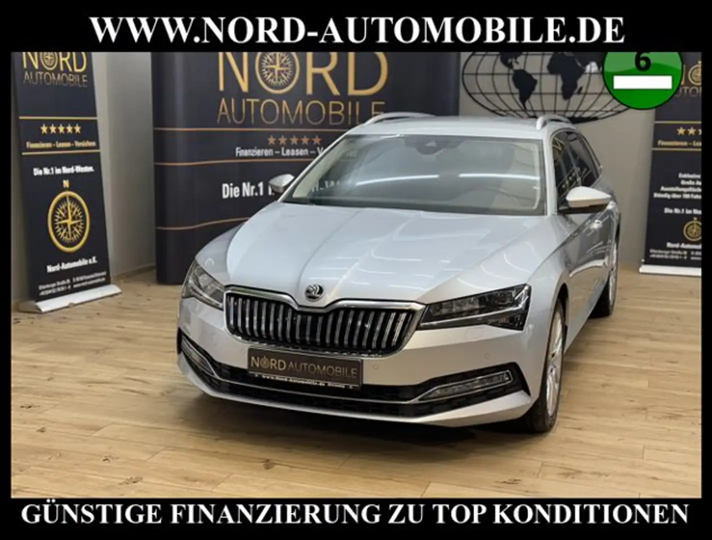 Skoda Superb Combi Style 2.0 TDI DSG Virt.Cockp*LED*18 Style Silber - 1