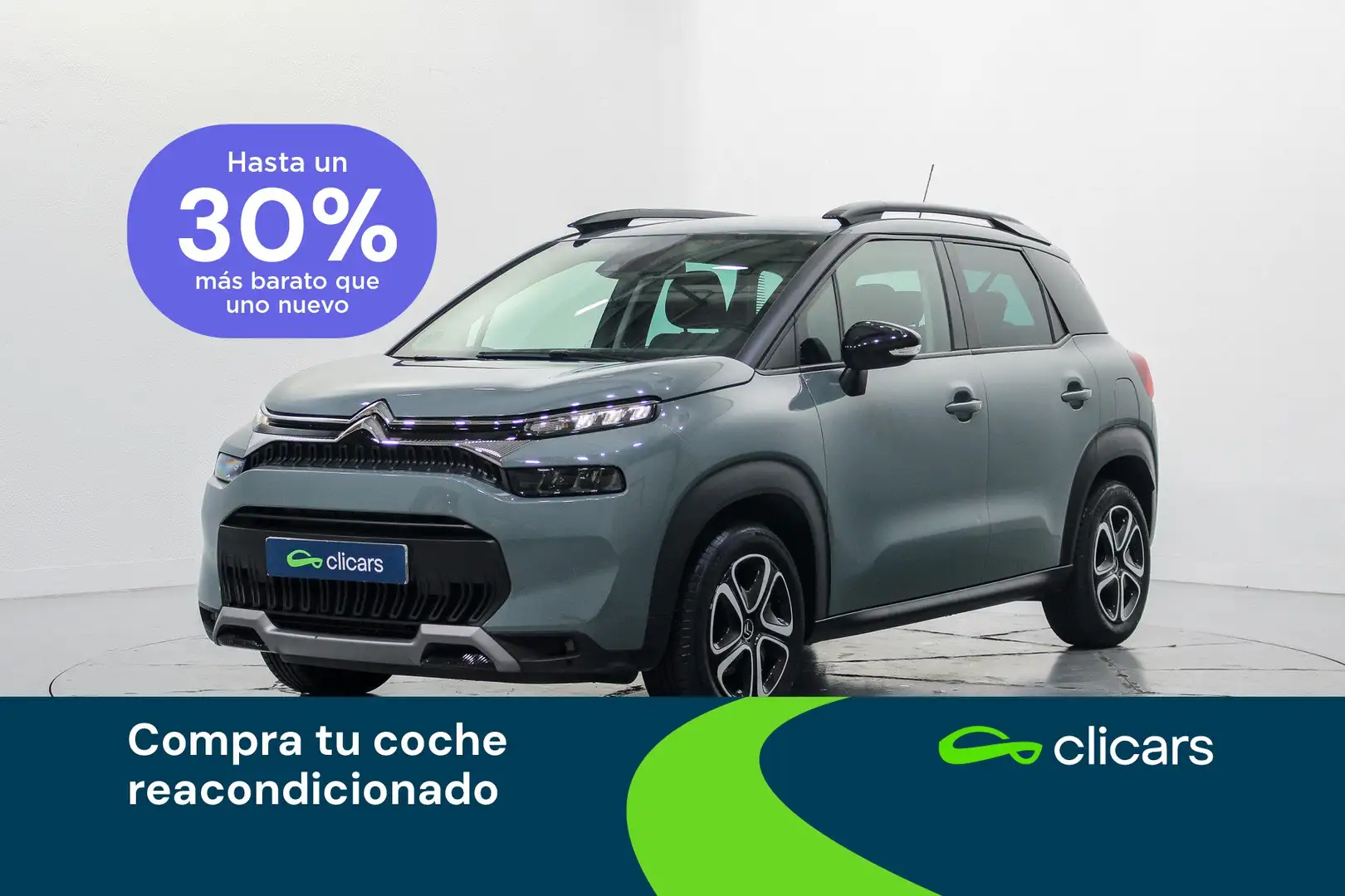 Citroen C3 Aircross Puretech S&S Feel 110 Gris - 1
