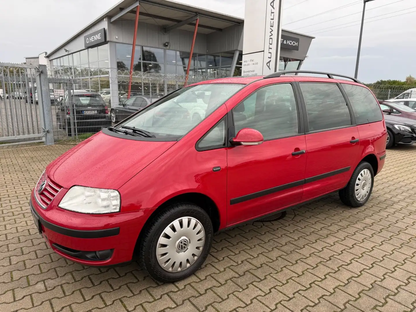 Volkswagen Sharan Trendline 7 Sitzer 1.9 TDI !!!! Rot - 1