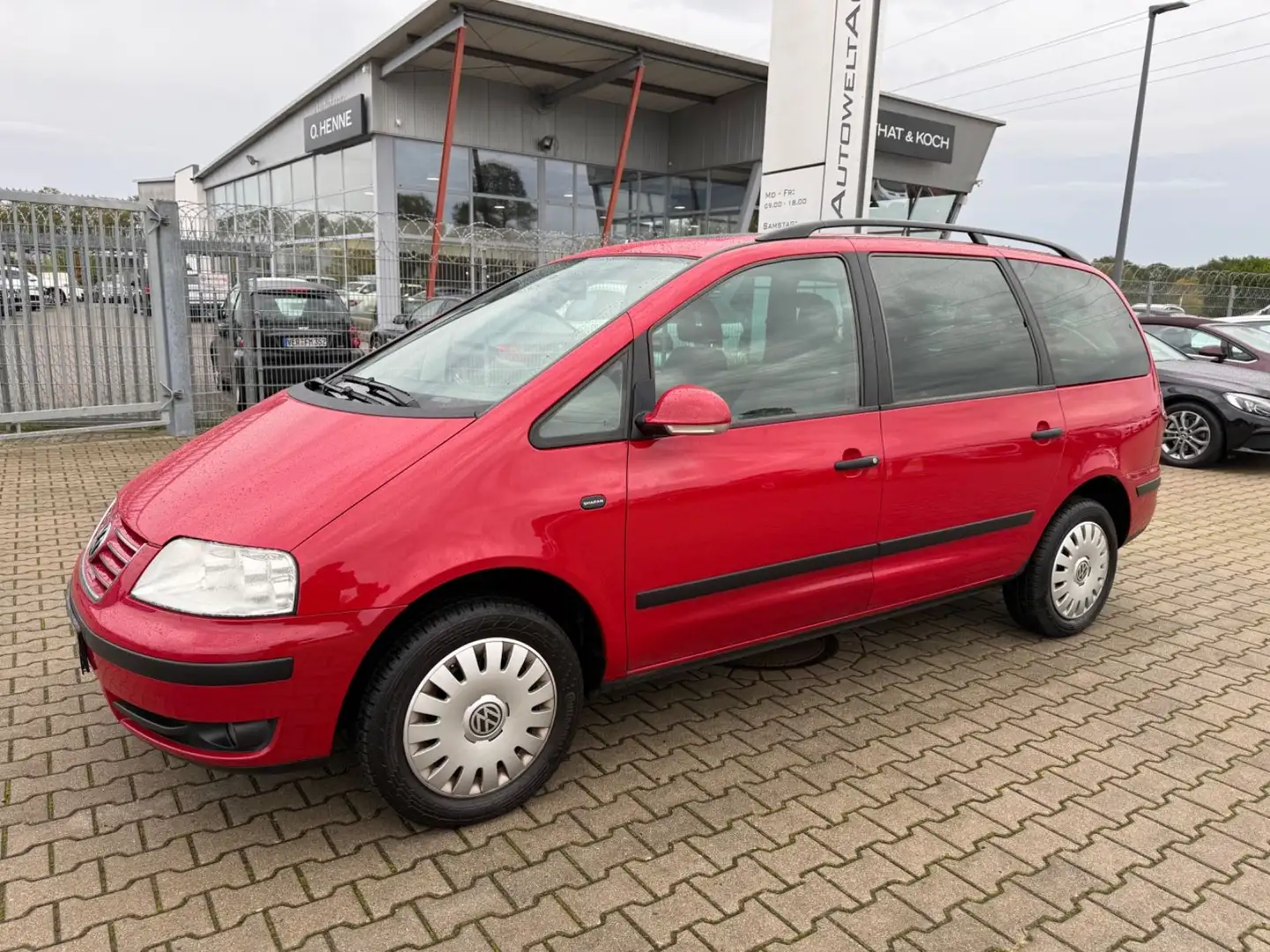 Volkswagen Sharan Trendline 7 Sitzer 1.9 TDI !!!! Rot - 2