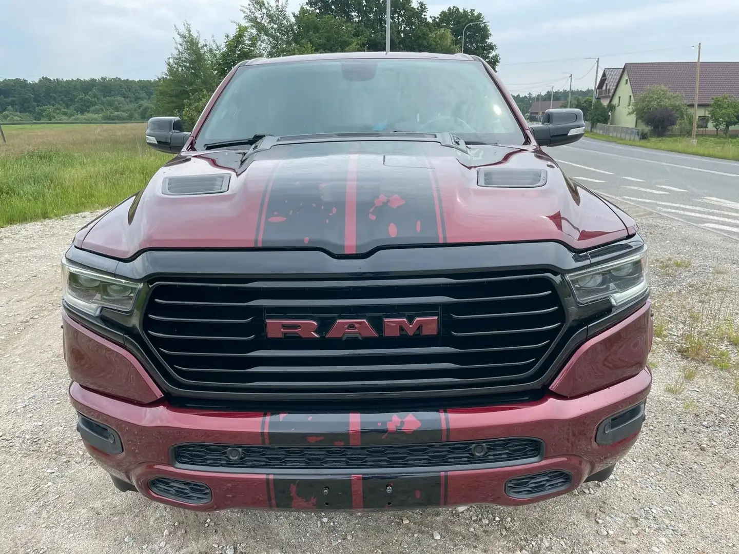 Dodge RAM 1500 5.7l 4x4 Gen5-Limited OFF-ROAD Luftfederung Rood - 2