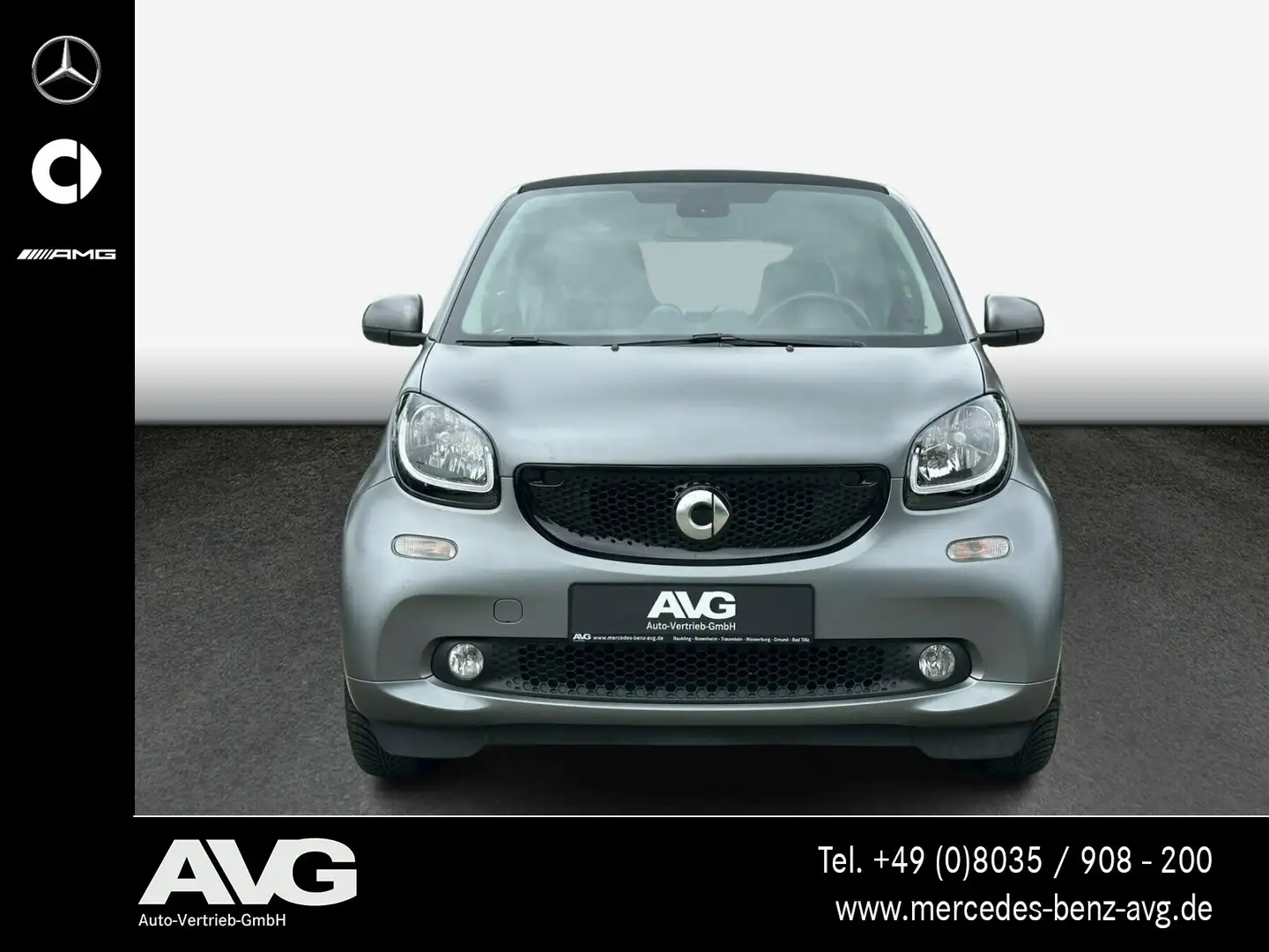 smart forTwo smart fortwo 52 kW SHZ Tempomat Klima RDK LED Grau - 2