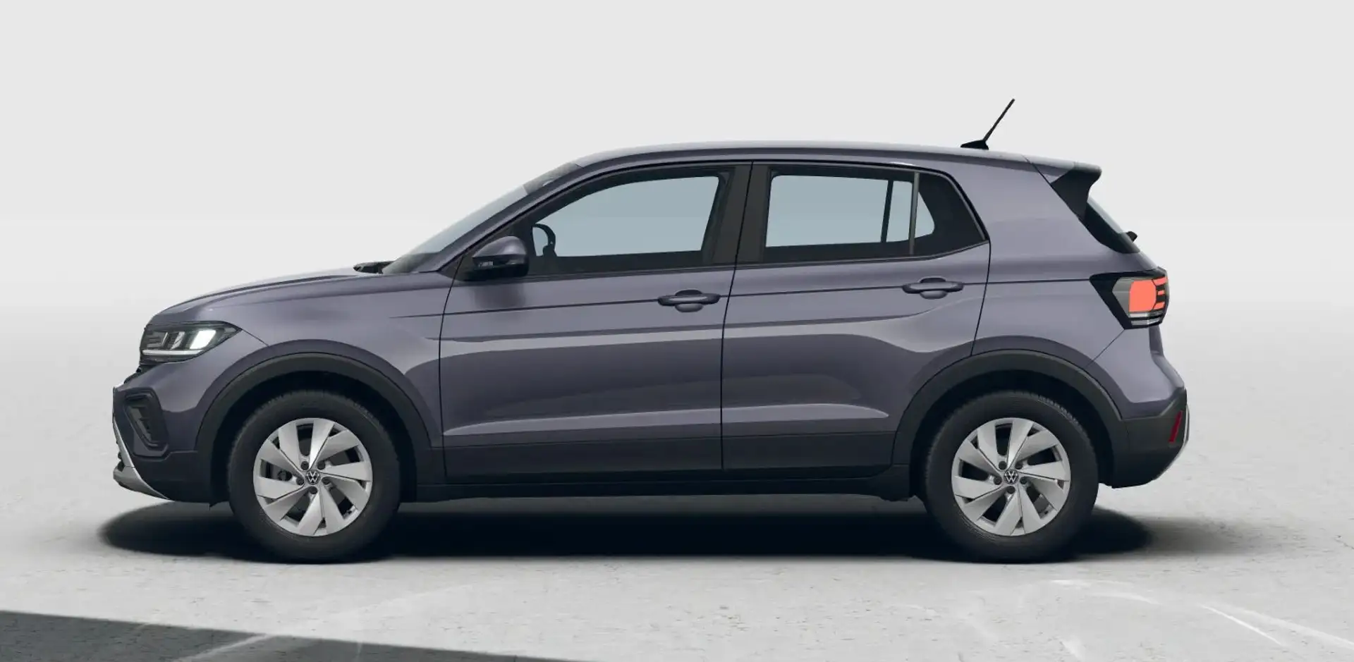 Volkswagen T-Cross Life 1.0 TSI LED*EPH*ACC*Digital*DAB+ Gris - 2