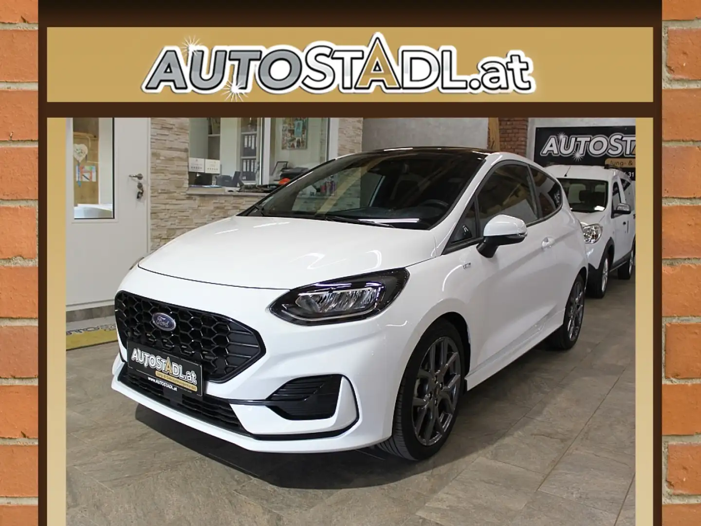 Ford Fiesta ST-Line 1,0 EcoBoost Hybrid/VOLL!!-PANORAMA-131... Blanc - 1