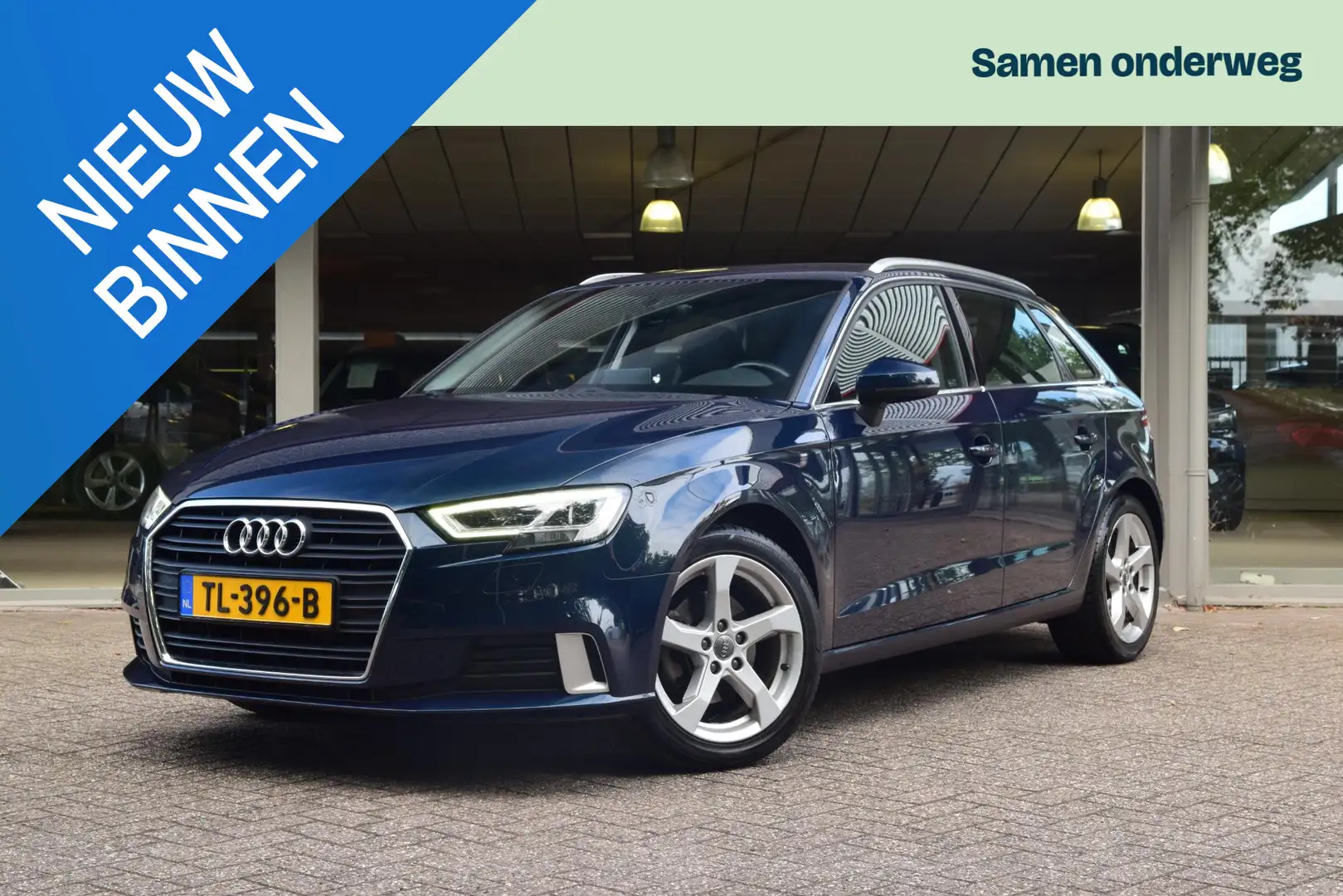 Audi A3 Sportback 1.0 TFSI Sport Lease Edition Blauw - 1