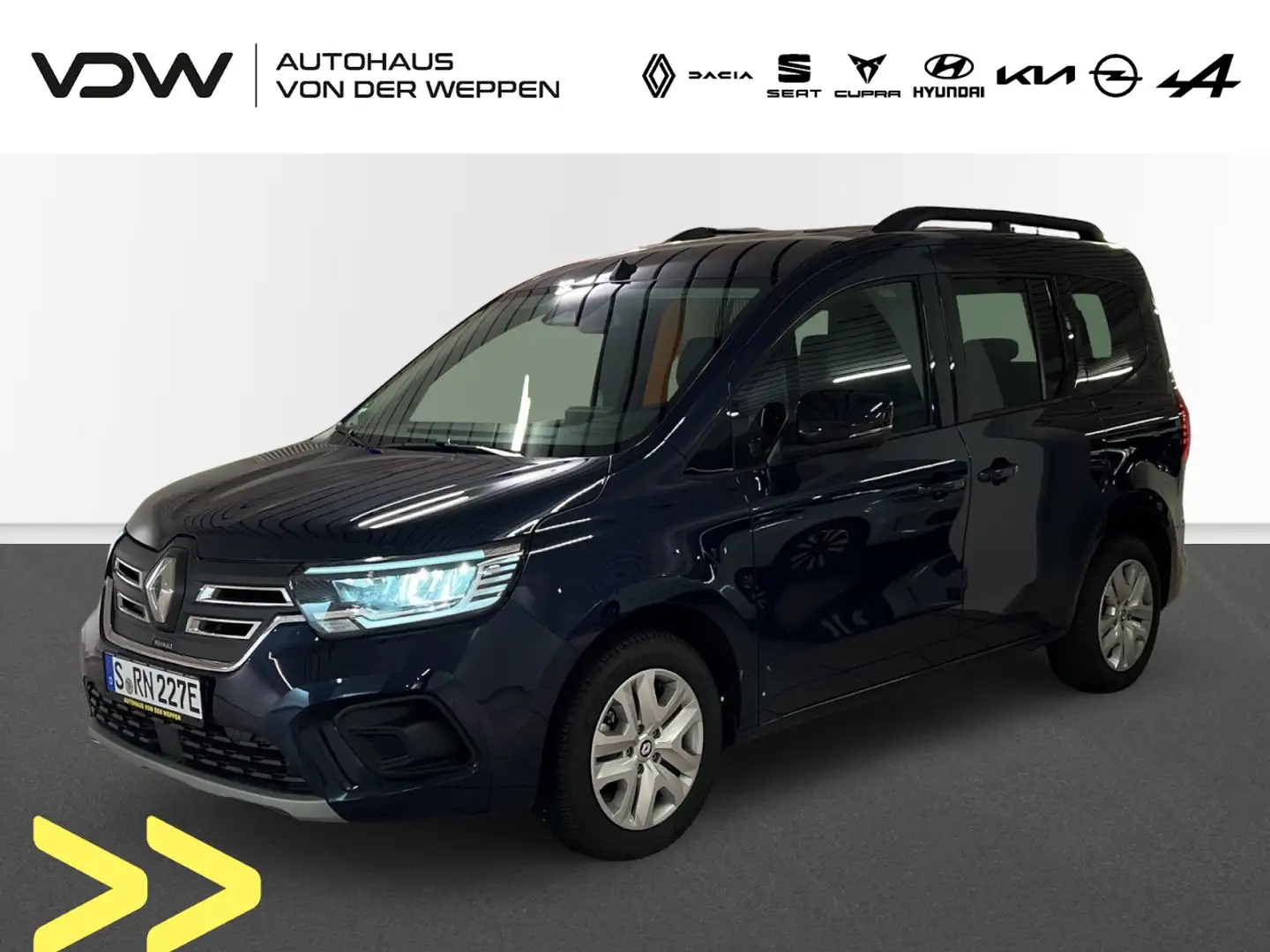 Renault Kangoo E-TECH Electric Klima Navi Rückfahrkamera Sitzheizung Albastru - 1