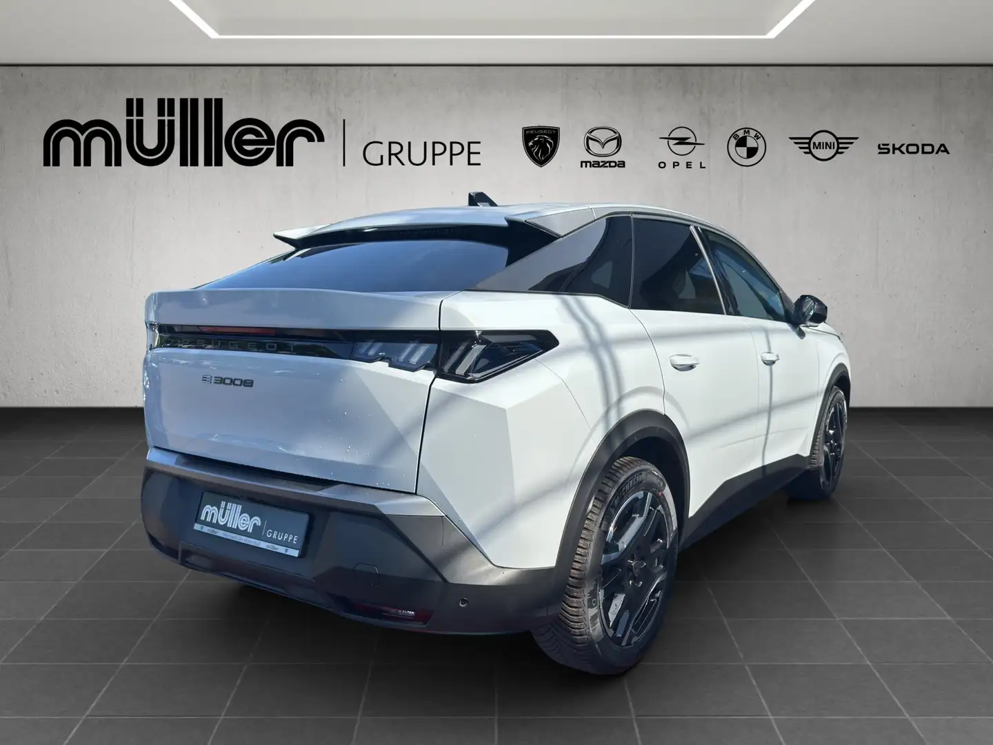 Peugeot 3008 Allure Elektromotor 210 Weiß - 2