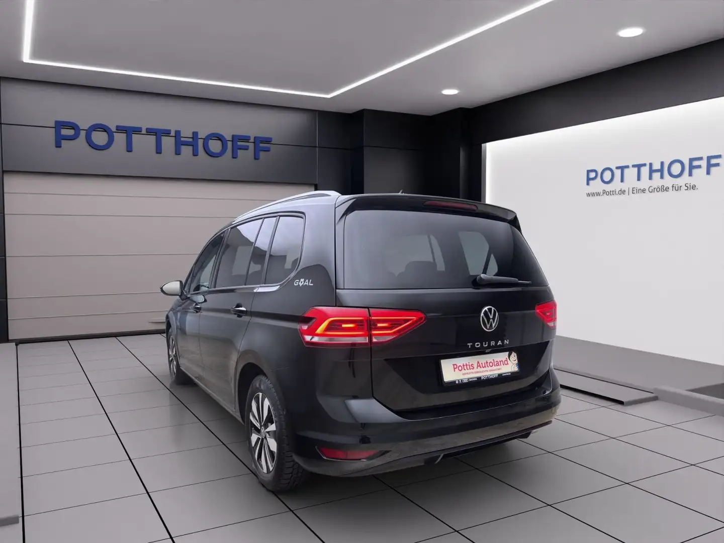 Volkswagen Touran 1.5 TSI DSG GOAL AHK NAVI IQ.LIGHT SITZHZ Schwarz - 2