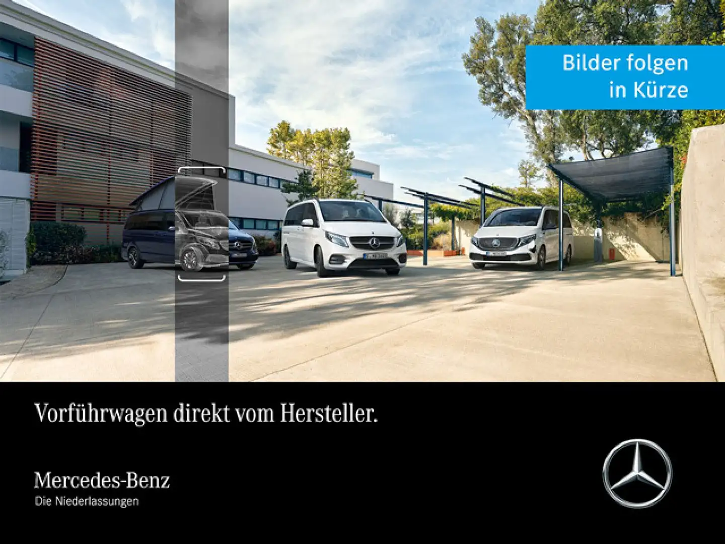 Mercedes-Benz V 250 d STYLE+9G+AHK+StandHZ+Klimaautom.+Navi+DIS Silber - 1