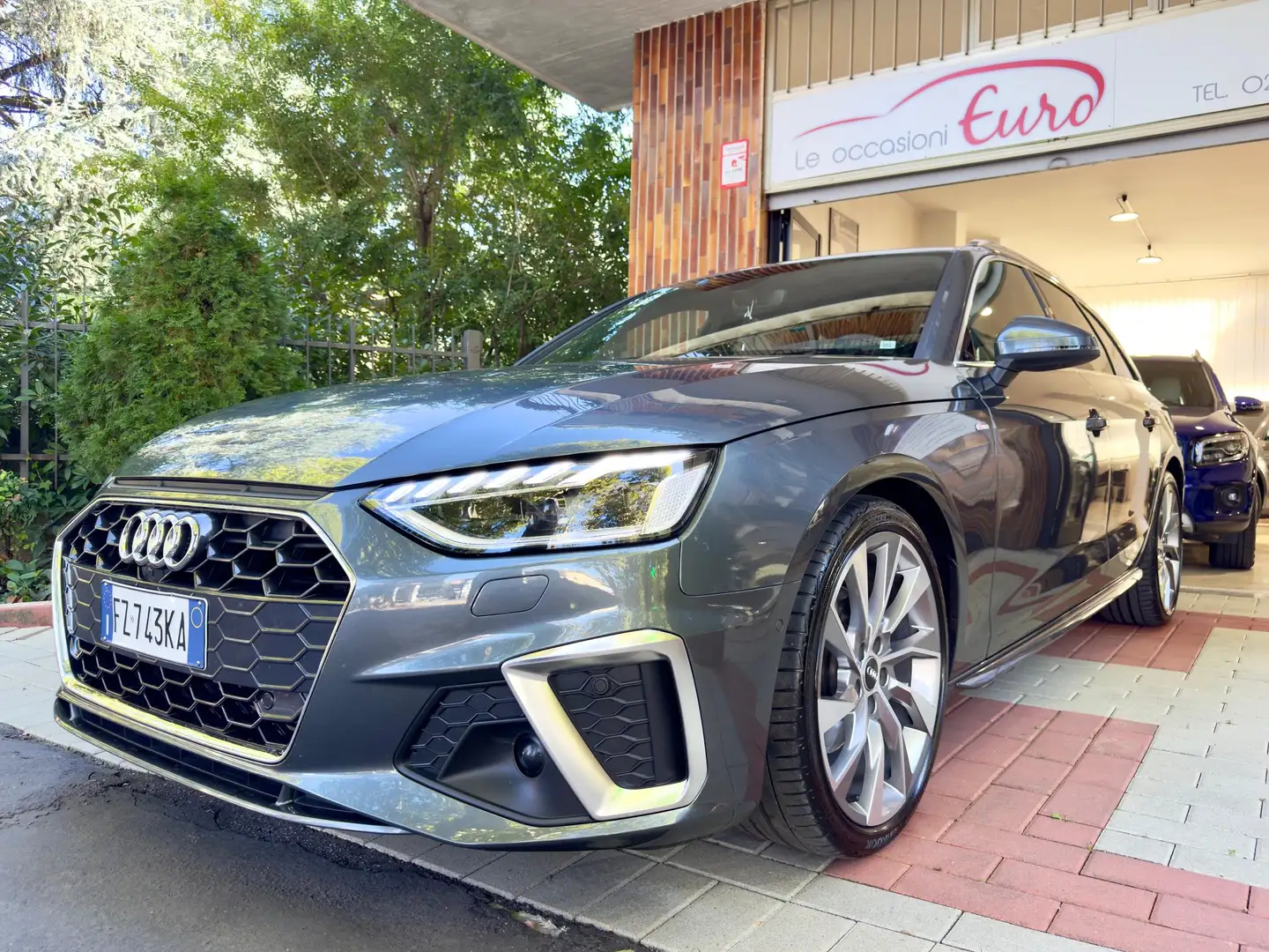 Audi A4 A4 40 2.0 TFSI MHEV SLine 190 CV,  S-tronic,Matrix Grigio - 1