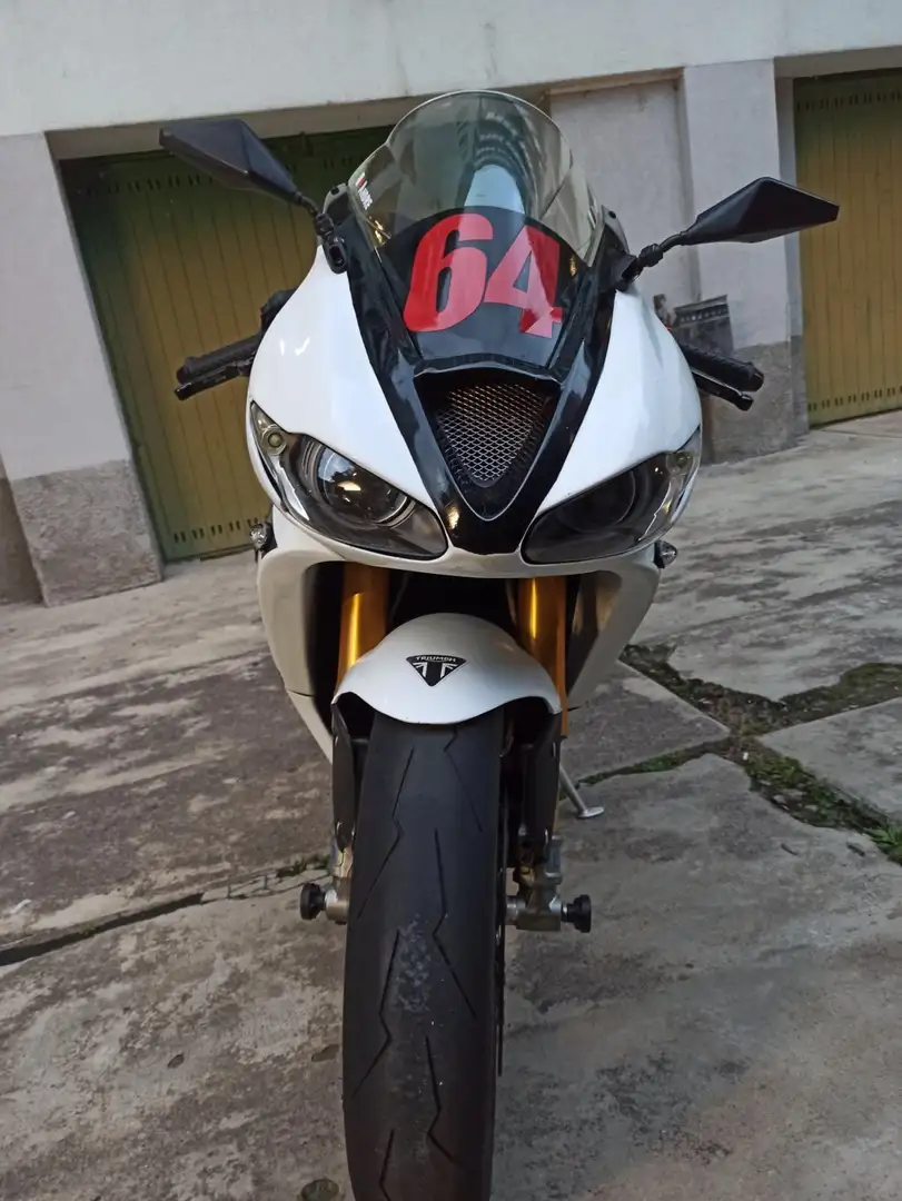 Triumph Daytona 675 R 2012 Bianco - 1