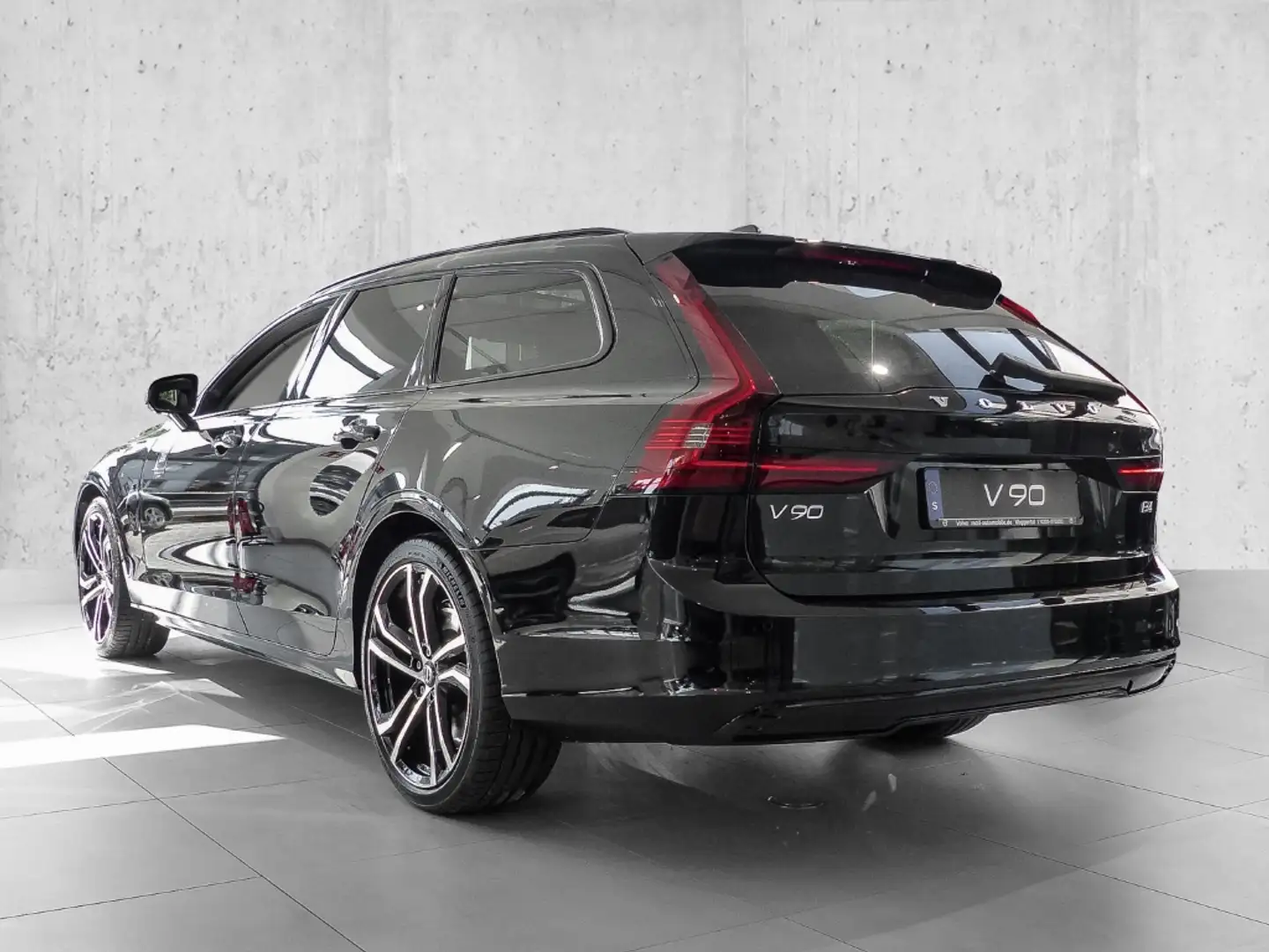 Volvo V90 B4 Diesel Ultimate Dark Leder Standh. Surround Vie Black - 2