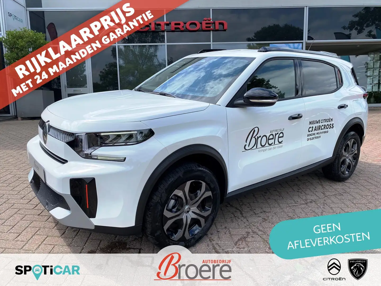 Citroen C3 Aircross New 1.2 Turbo 100pk S&S PLUS Achteruitrijcamera Weiß - 1