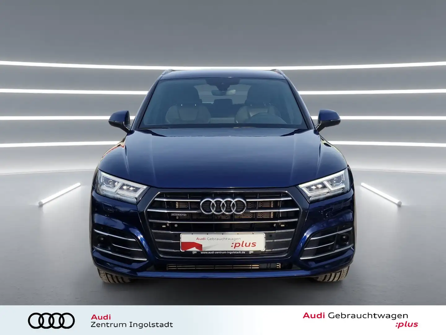 Audi Q5 55 TFSI e qu S line MATRIX NAVI ACC Kam Sport Blau - 2