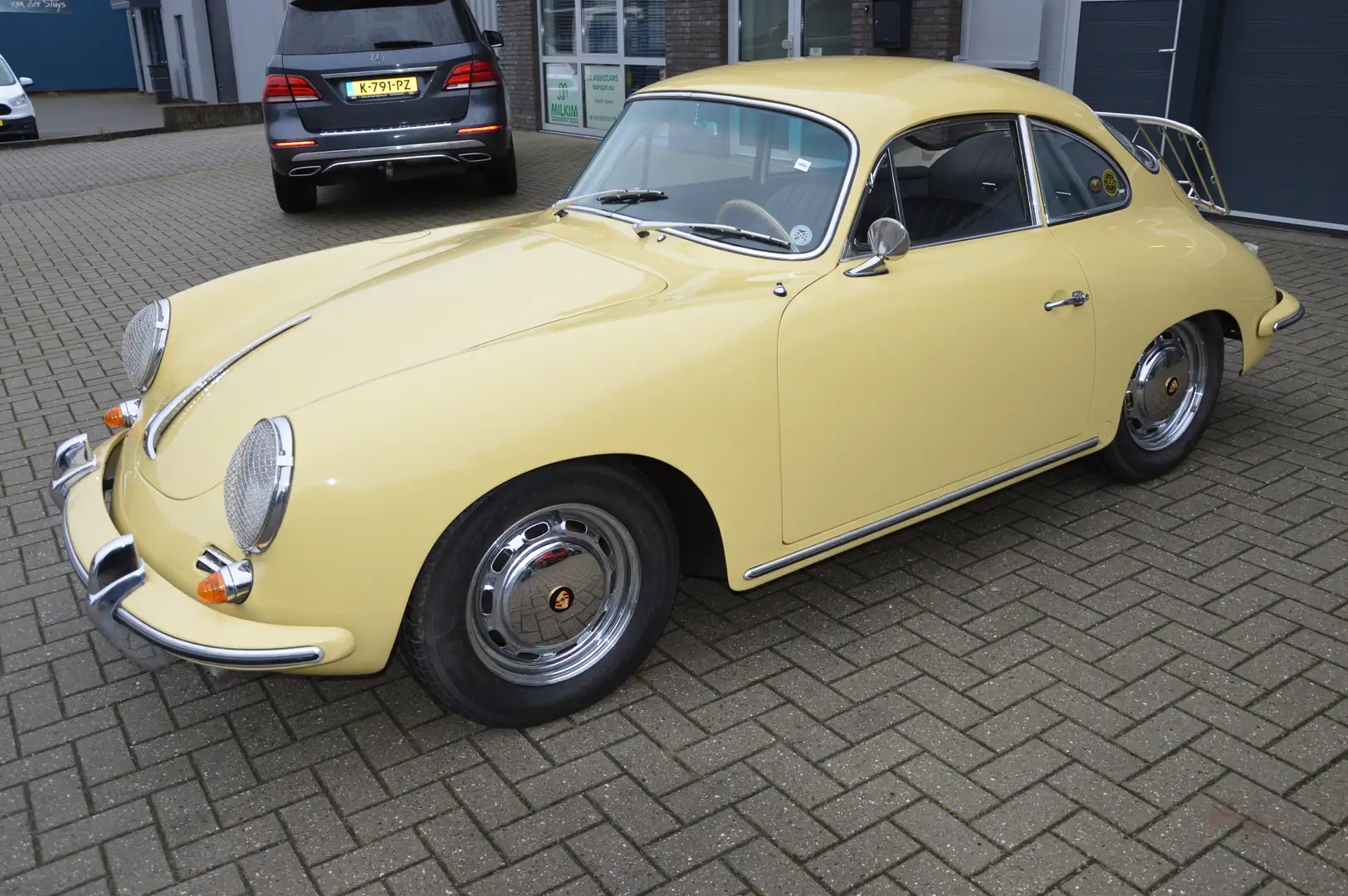 Porsche 356 356SC coupe Matchingnumbers Yellow - 2