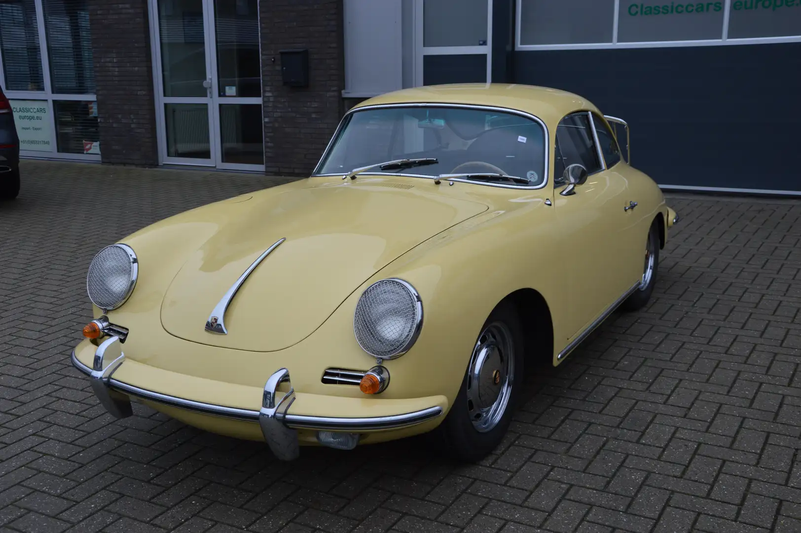 Porsche 356 356SC coupe Matchingnumbers Yellow - 1