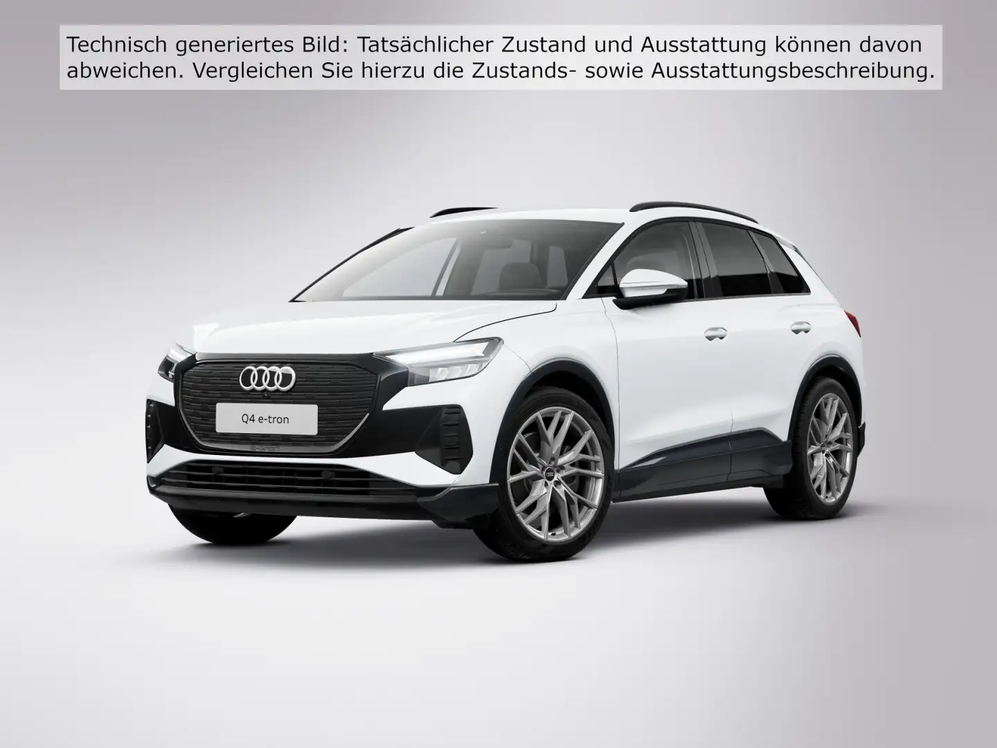 Audi Q4 e-tron 45*Navi*LED*Alu*AHK*HUD*PDC*Virtual Co Weiß - 2