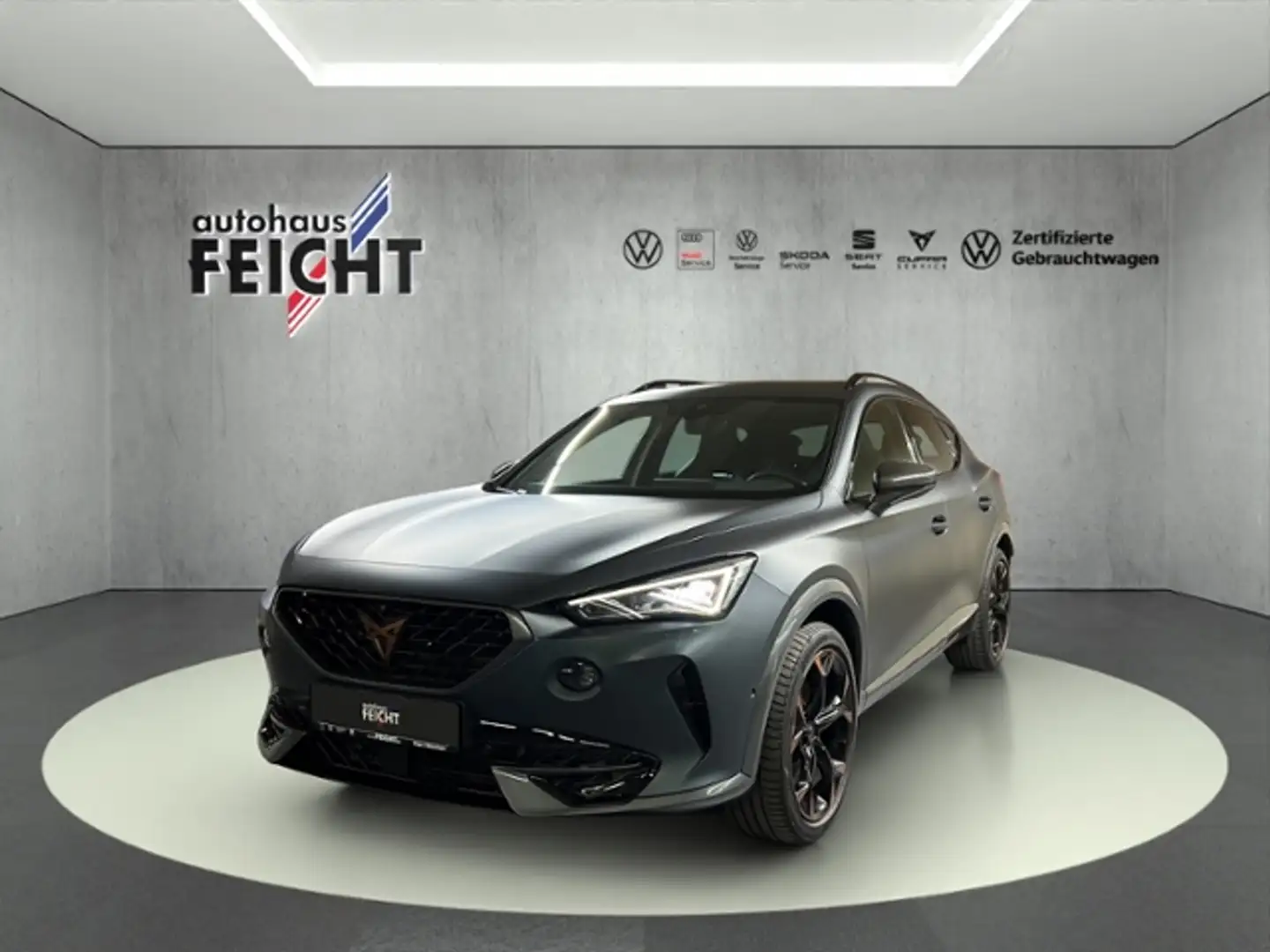 CUPRA Formentor 2.0 TSI VZ+4DRIVE+PANO+LED+NAV+PDC+APP Grau - 1