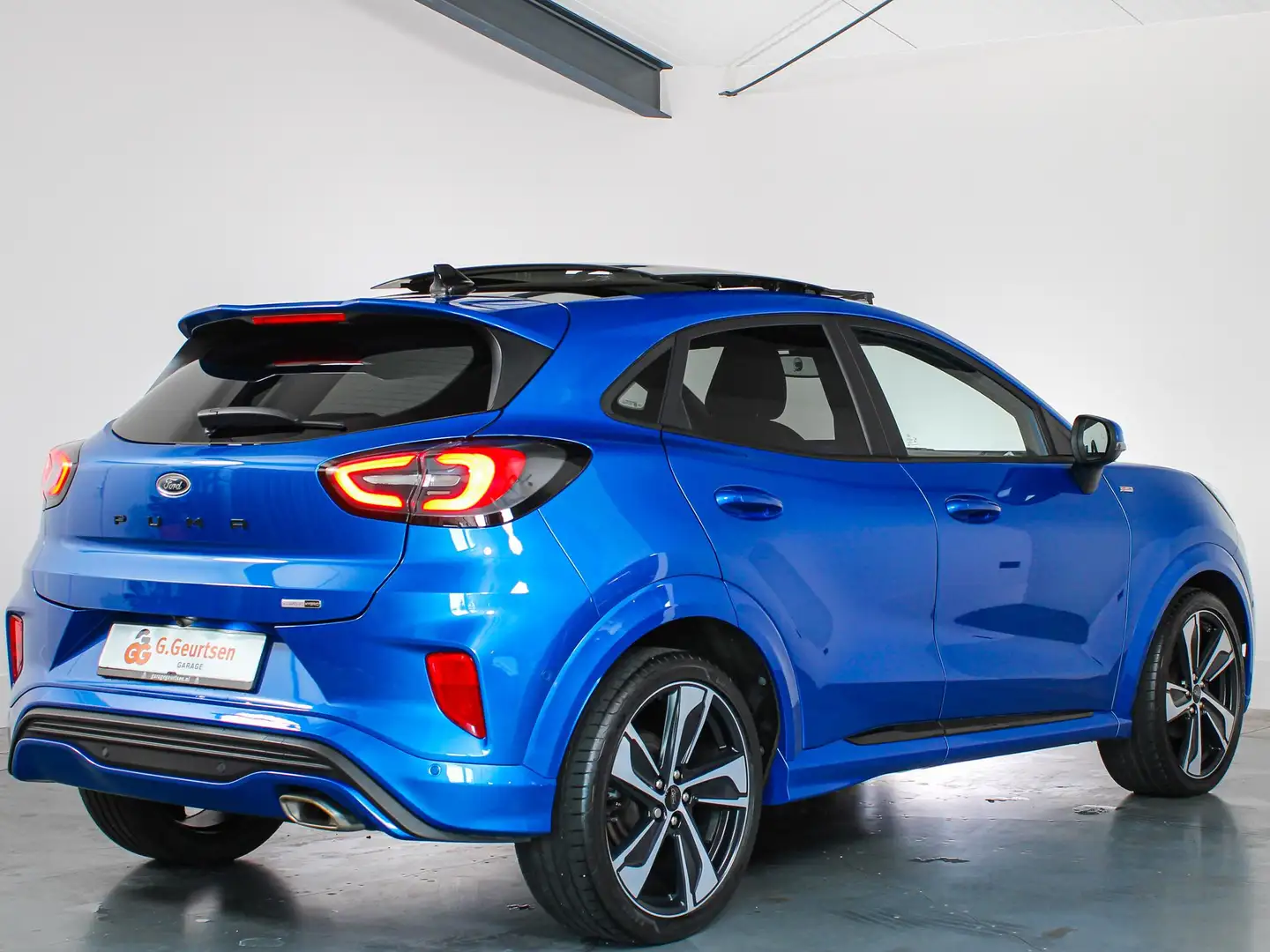 Ford Puma 1.0 EcoBoost 155PK, Hybrid ST-Line X Panoramadak, Blauw - 2