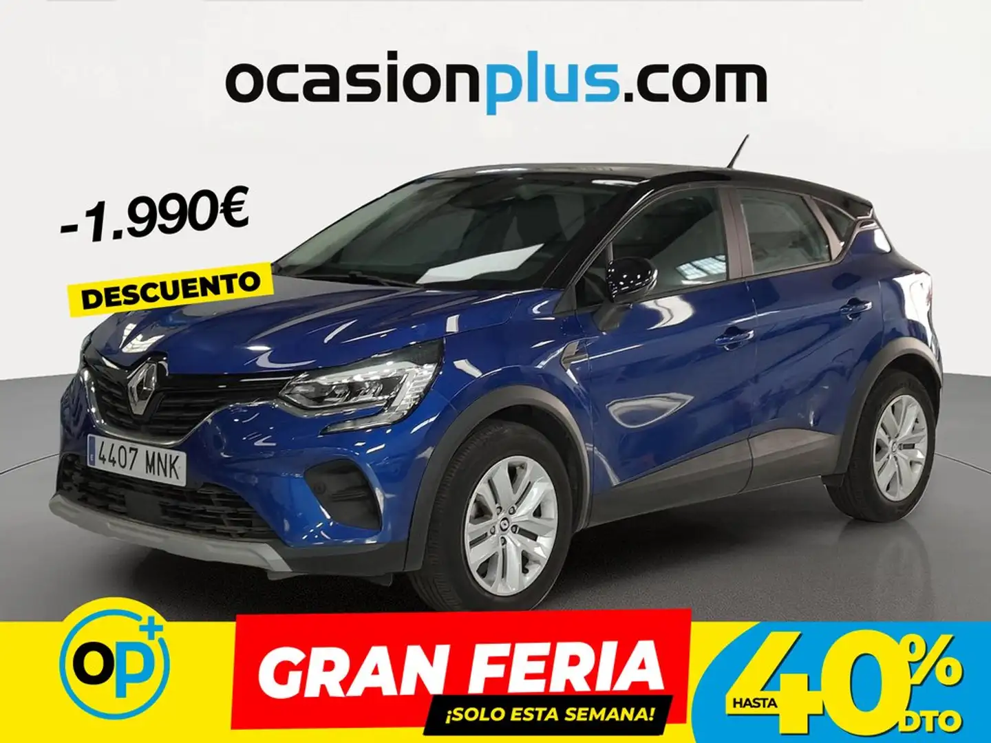 Renault Captur TCe GPF Micro Híbrido Evolution 103kW Azul - 1