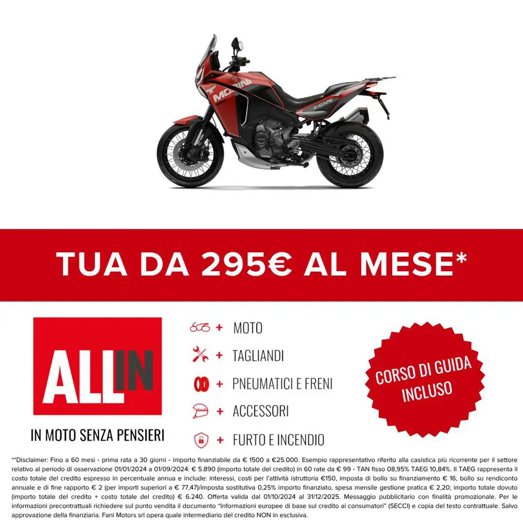 Moto Morini X-Cape 1200 Rosso - 2