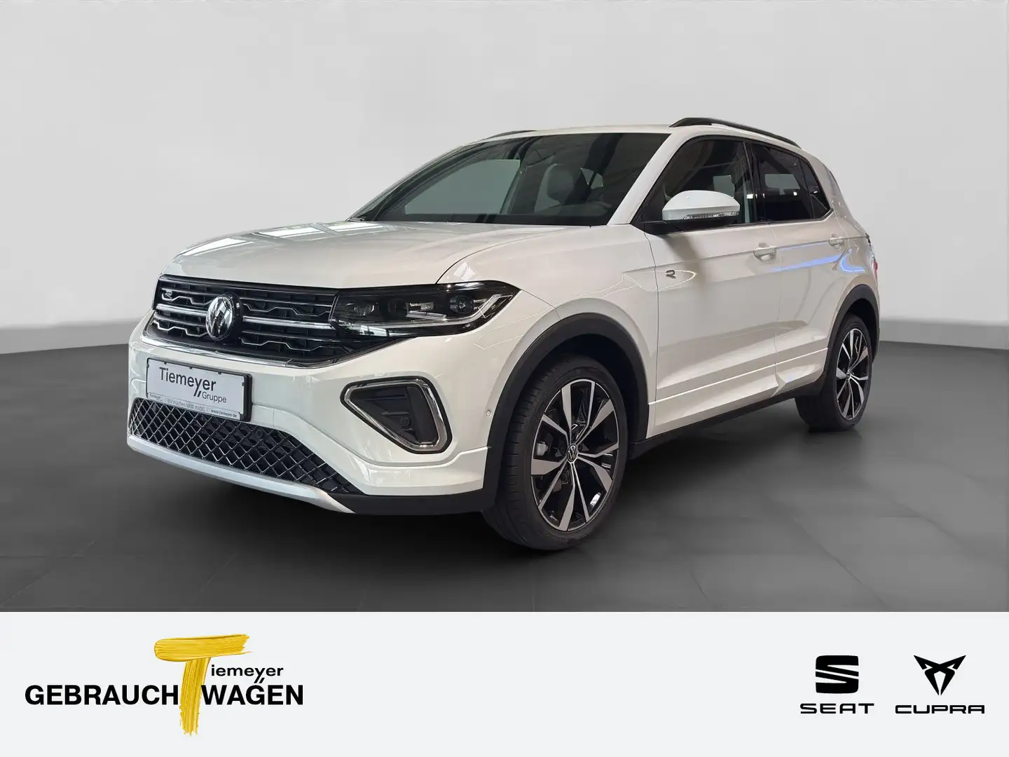 Volkswagen T-Cross 1.5 TSI DSG R-LINE MATRIX AHK ASSIST KAM Weiß - 1