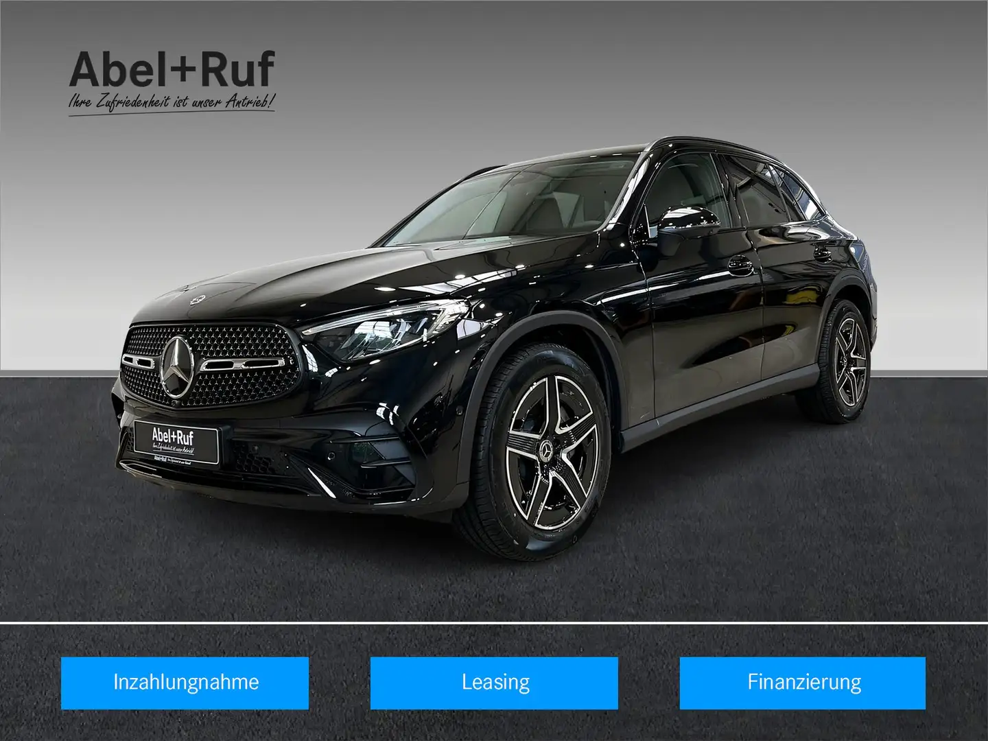 Mercedes-Benz GLC 200 d 4M AMG+LED+NIGHT+Memo+Ambi+TotW+AHK Schwarz - 1
