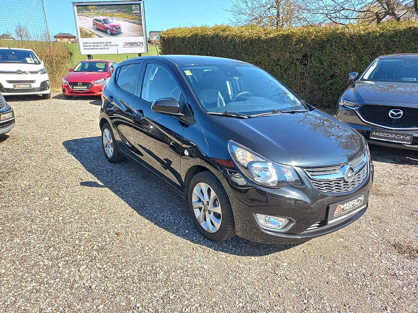 Opel Karl 1,0 Ecotec Cosmo Eco-Paket Schwarz - 1