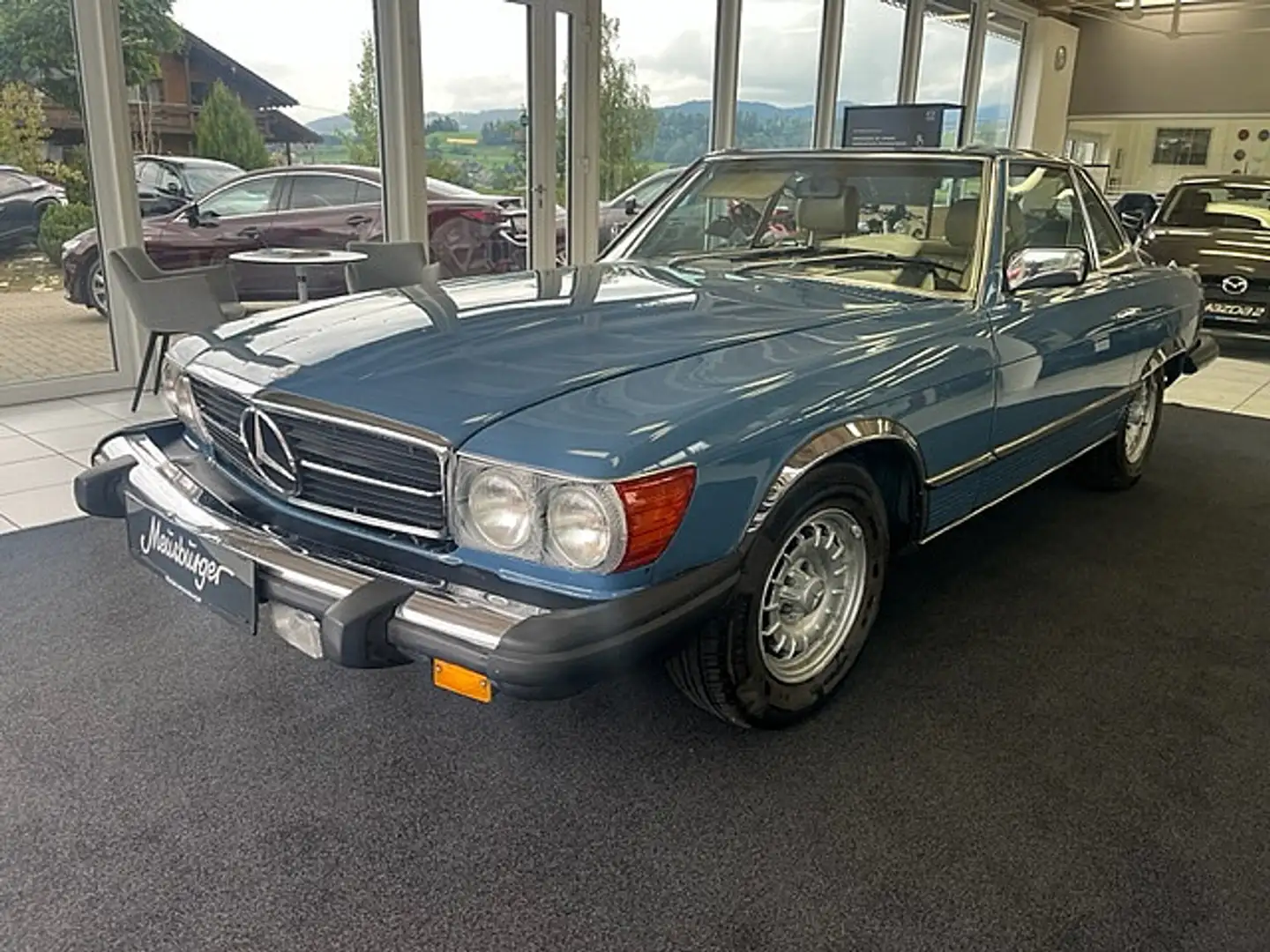 Mercedes-Benz SL 350 Roadster Blau - 1