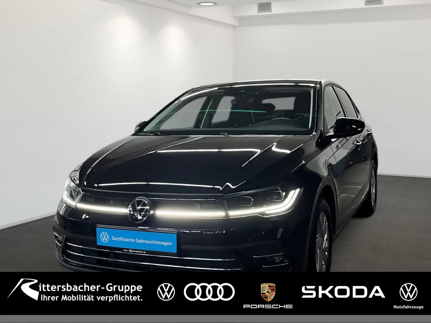 Volkswagen Polo 1.0 TSI Stye DSG Navi IQLight DAB+ Noir - 1