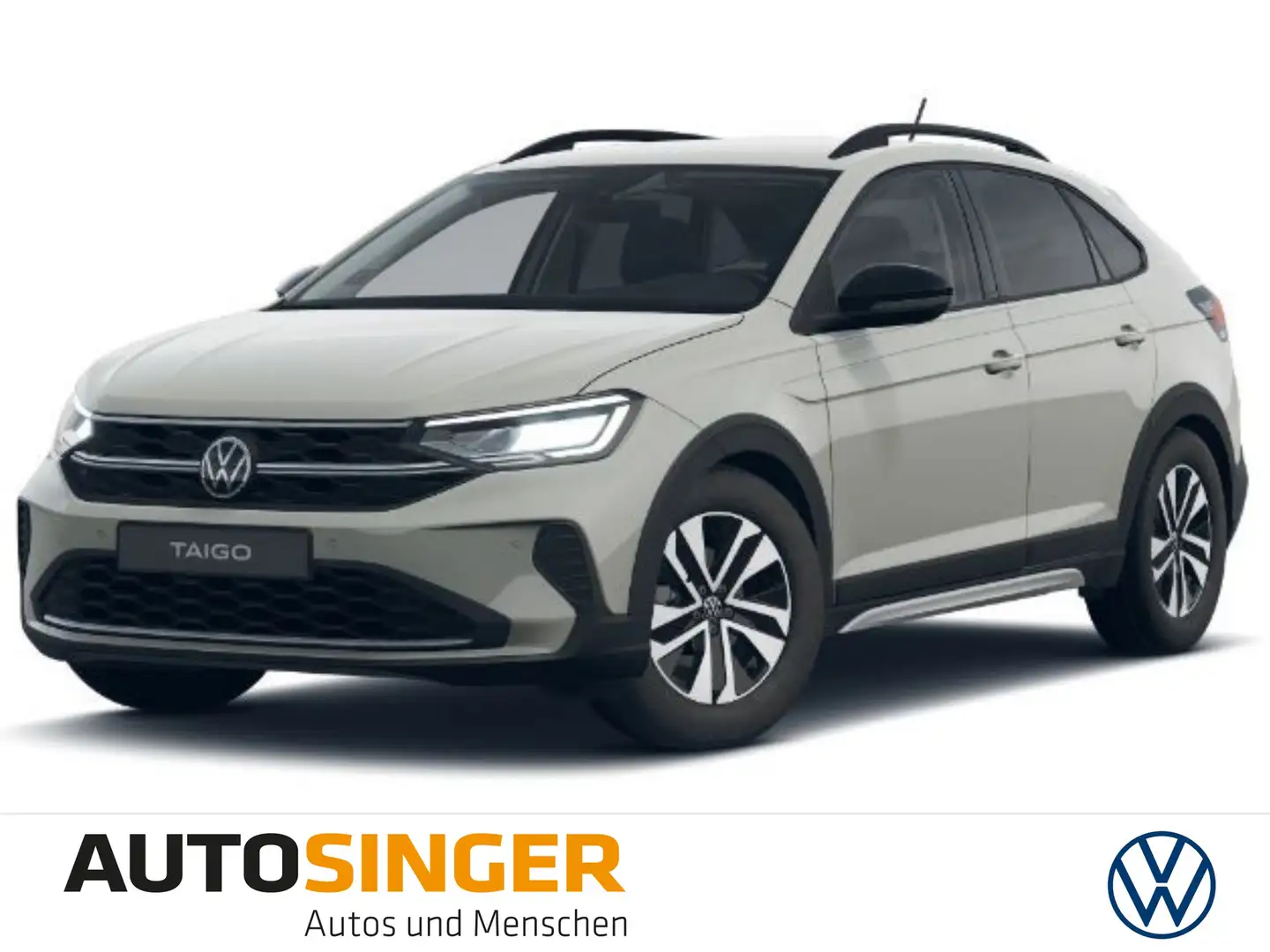 Volkswagen Taigo ENERGY 1.0 TSI DSG AHK*CAM*NAV*ACC*SHZ*16" Gris - 1
