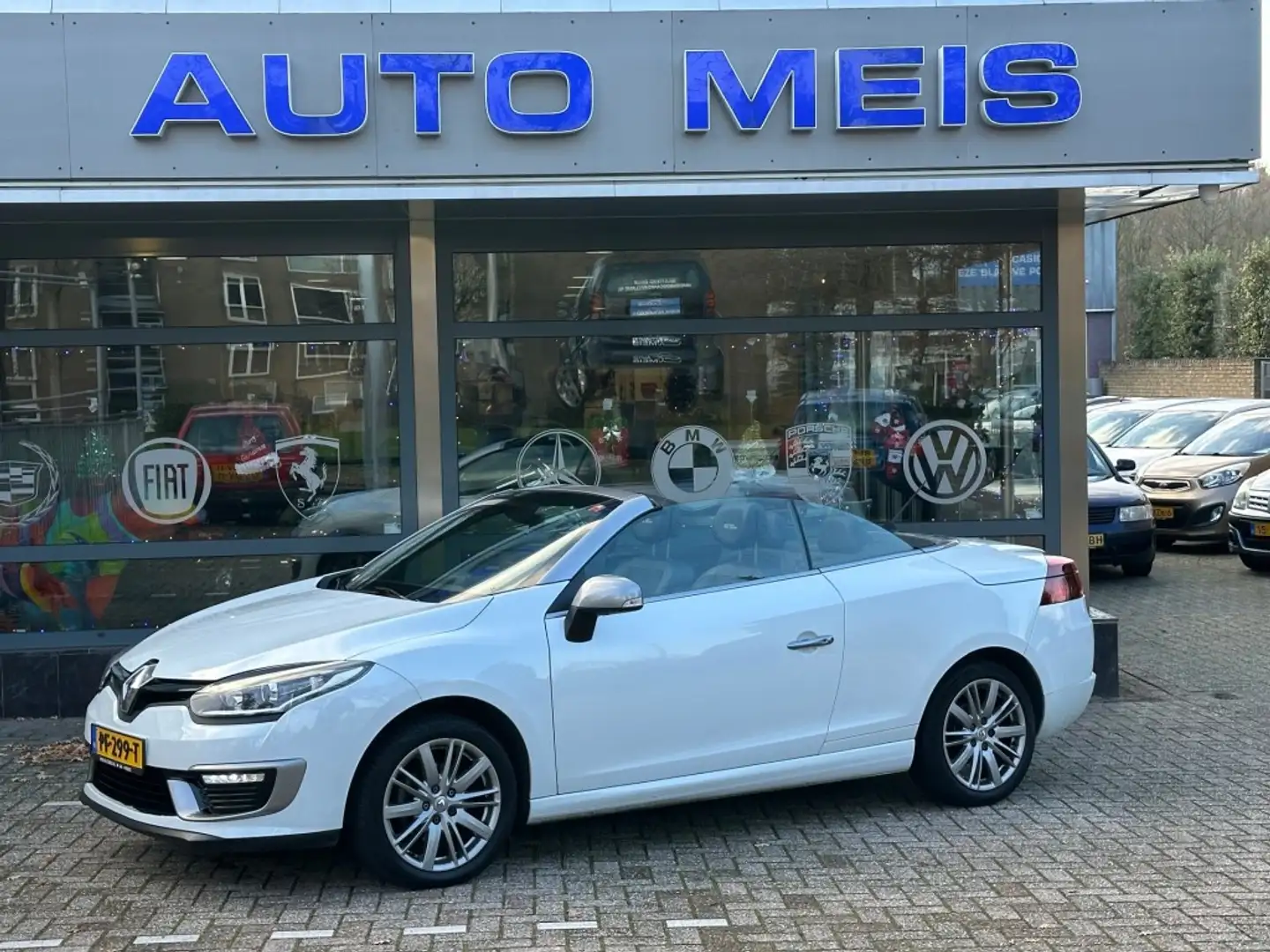 Renault Megane 1.2 TCE GT-LINE S&S Leer Navi  Airco Trekhaak Weiß - 2