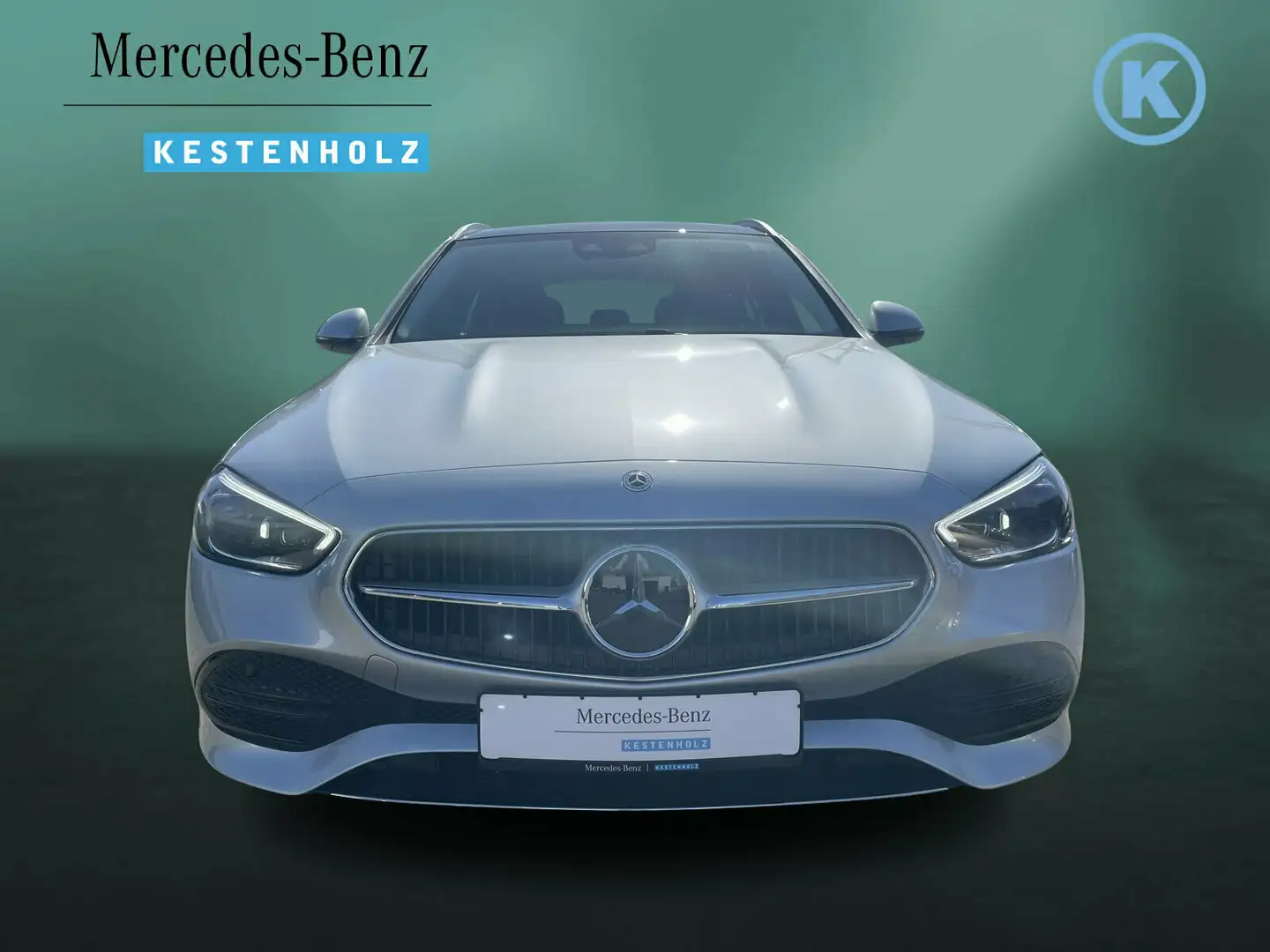 Mercedes-Benz C 200 C 200 d T AVANTGARDE+AHK+DISTRO+PANO+KEYLESS+360 Silber - 2