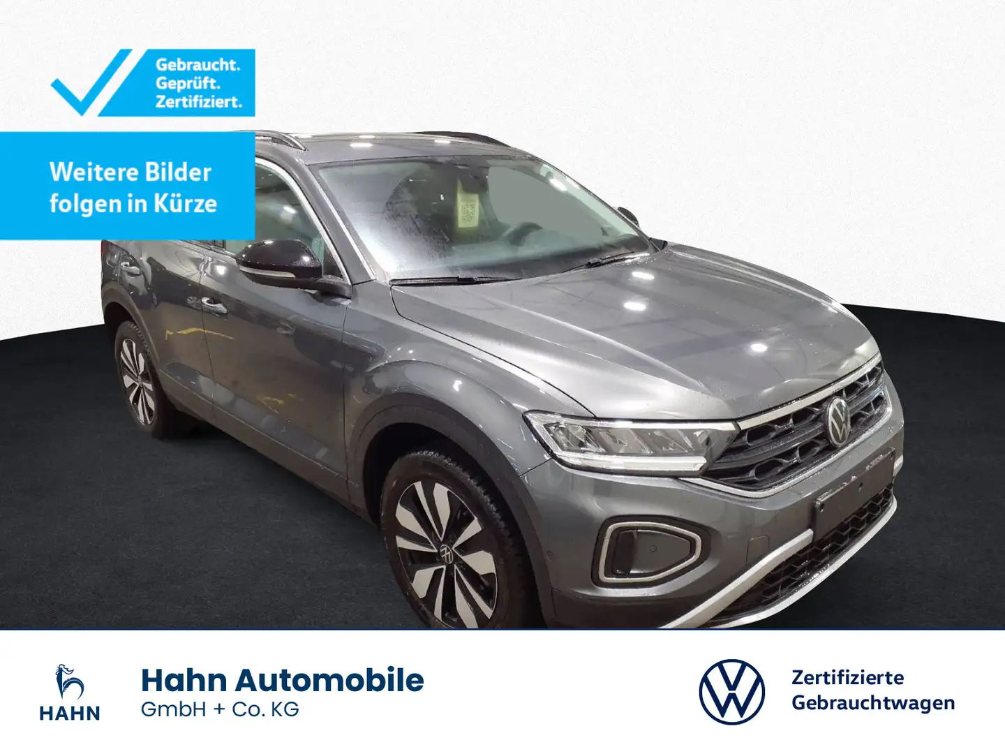 Volkswagen T-Roc 1.0TSI Goal ACC LED Navi Parklenk PDC SHZ Grau - 1
