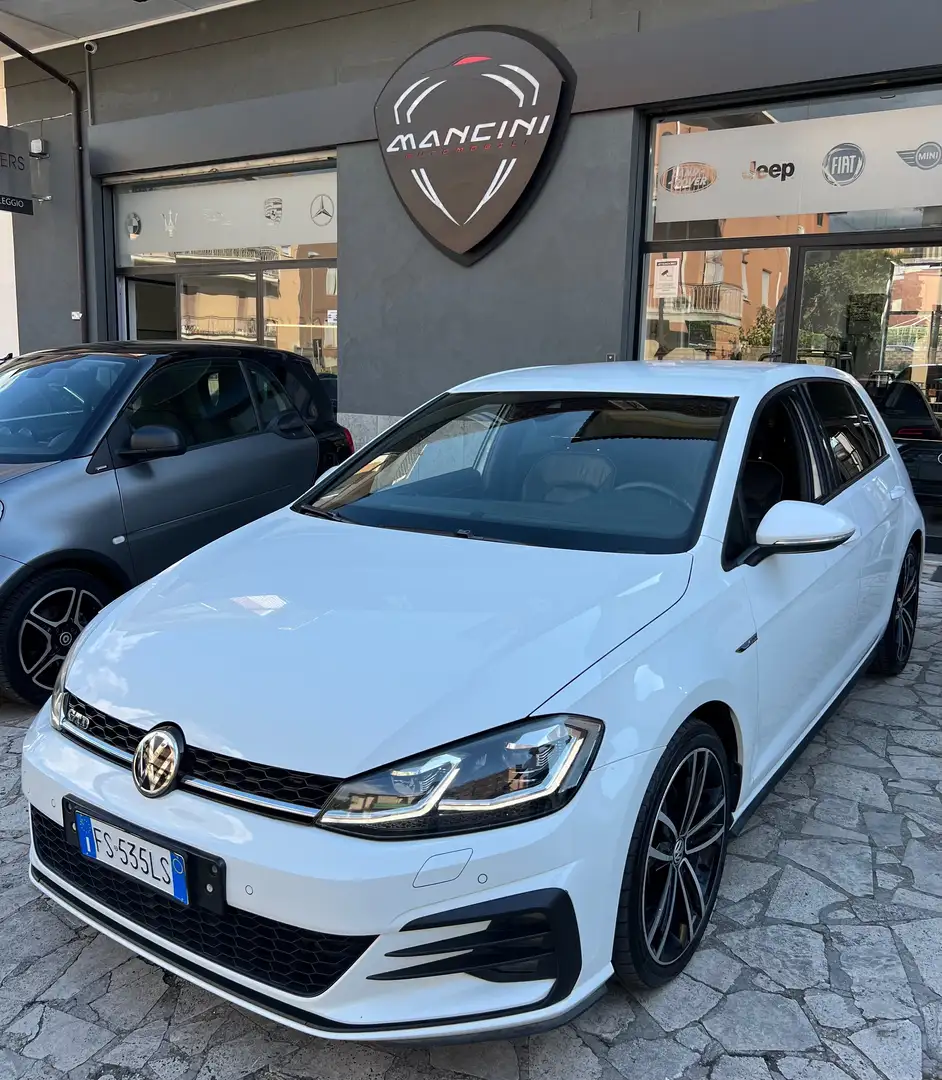 Volkswagen Golf GTD Golf 5p 2.0 tdi Gtd 184cv Blanc - 1