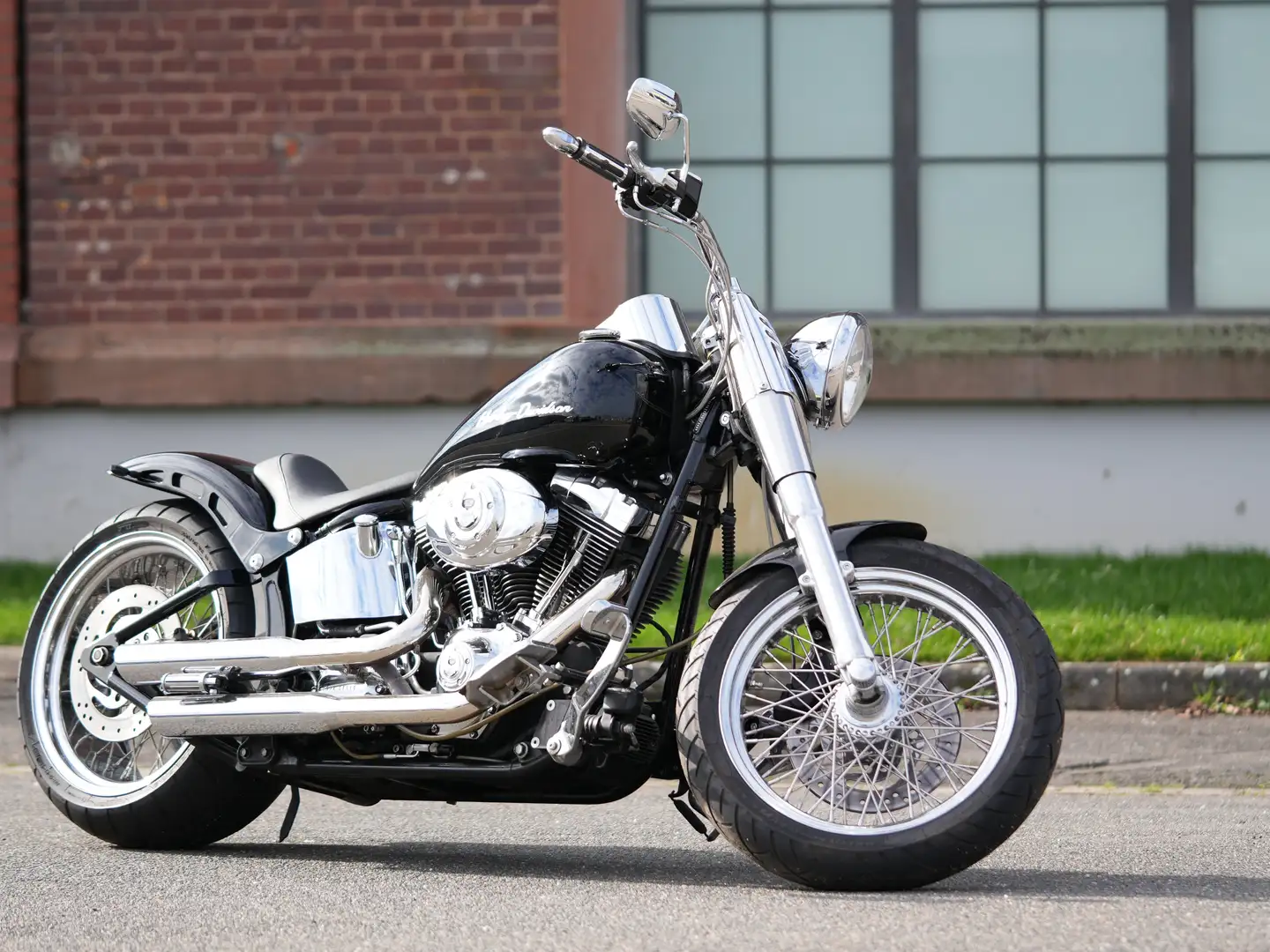 Harley-Davidson Fat Boy FS2 Siyah - 1