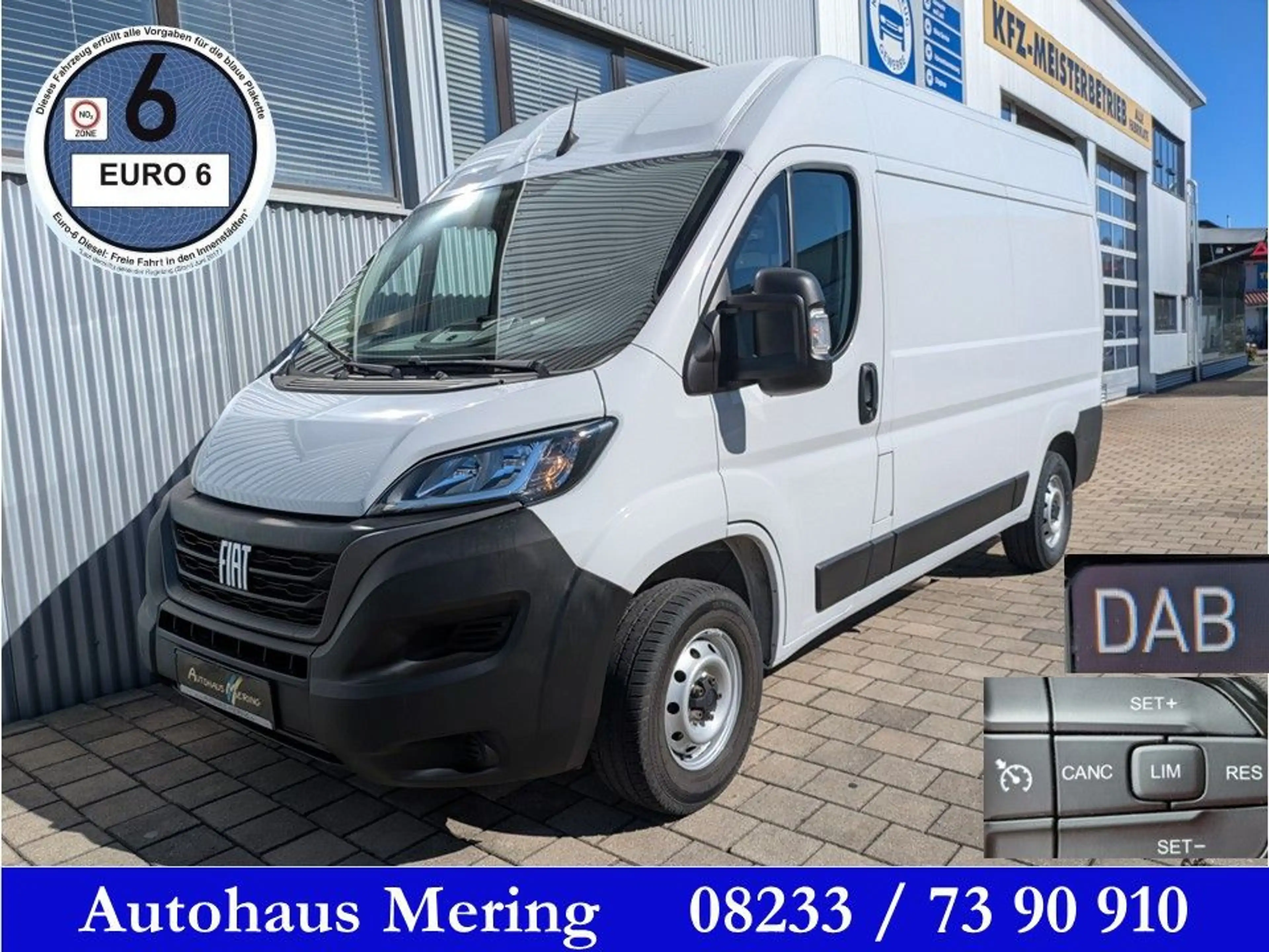 Fiat Ducato 3,3t L2H2 120PS Klima PDC Tempo 2,2ltr.