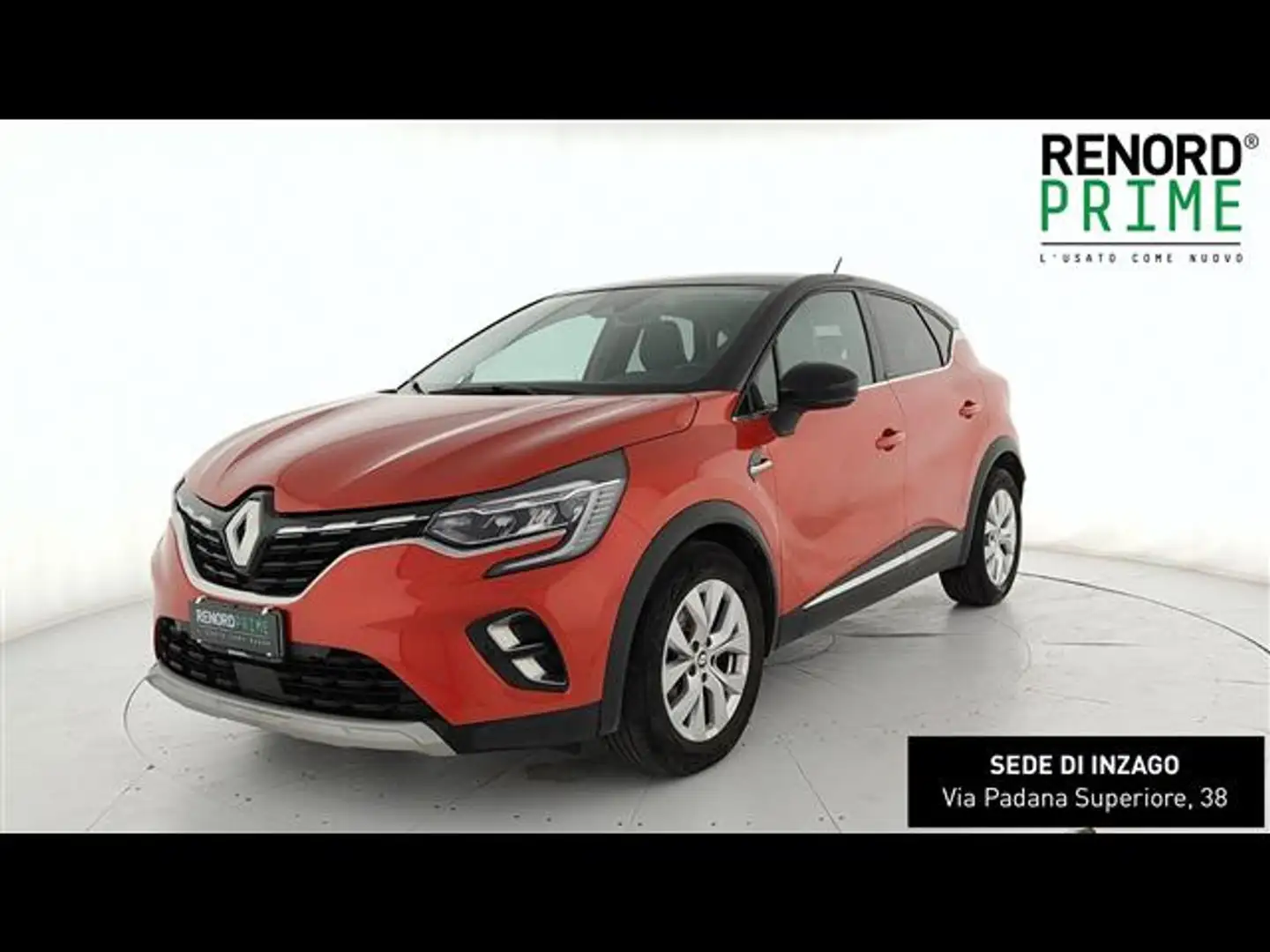 Renault Captur 1.6 E-Tech hybrid Intens 145cv auto Rosso - 1