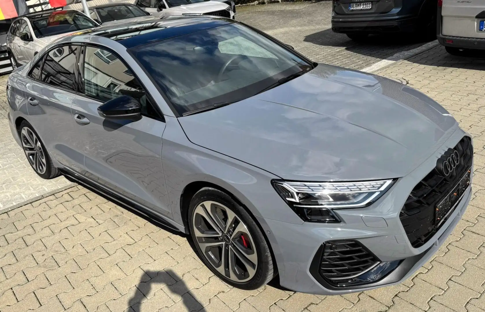 Audi S3 Limousine quattro, Porsche arktikgrau Grau - 1