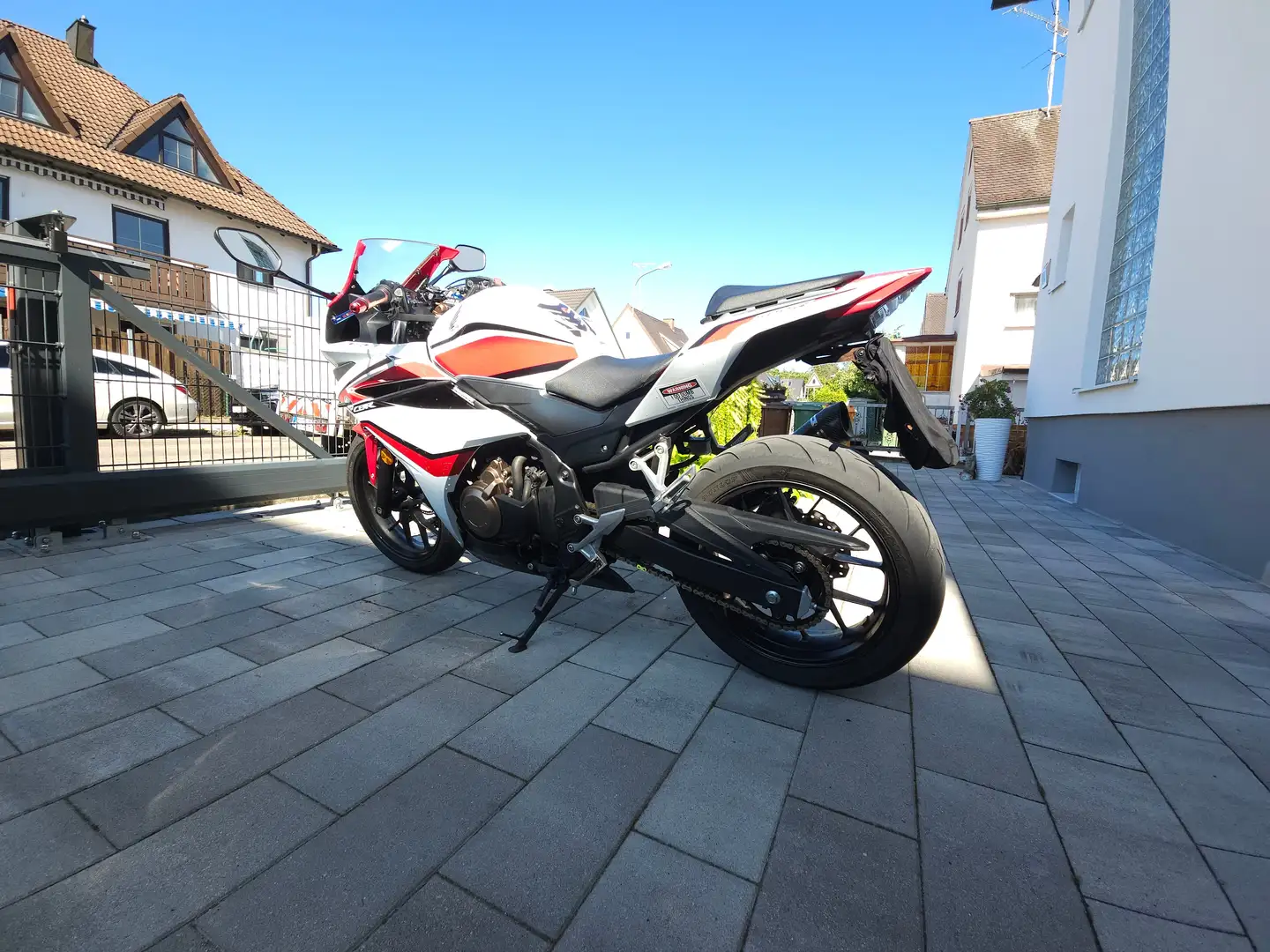 Honda CBR 500 R Blanc - 2