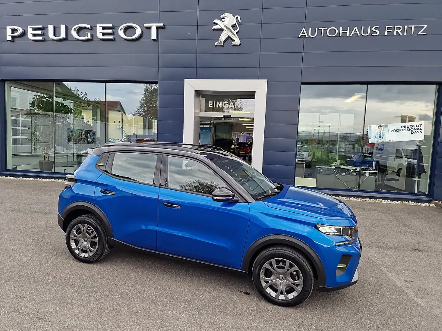 Citroen C3 PureTech 100 S&S 6-Gang-Manuell Plus "sofort ve... Blau - 2