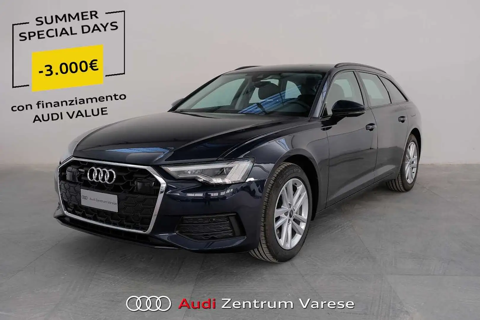 Audi A6 Avant 50 TFSI-e 299cv Quattro Stronic Business Blu/Azzurro - 1