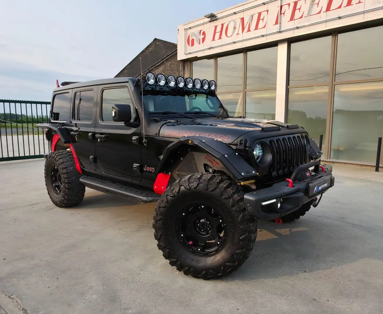 Jeep Wrangler 2.2 MultiJet II Rubicon (Unlimited) Zwart - 1