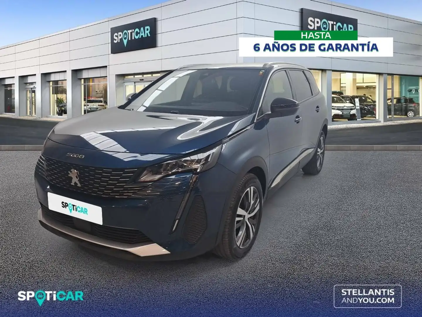 Peugeot 5008 1.2 PureTech S&S Allure 7 pl. 130 Blauw - 1