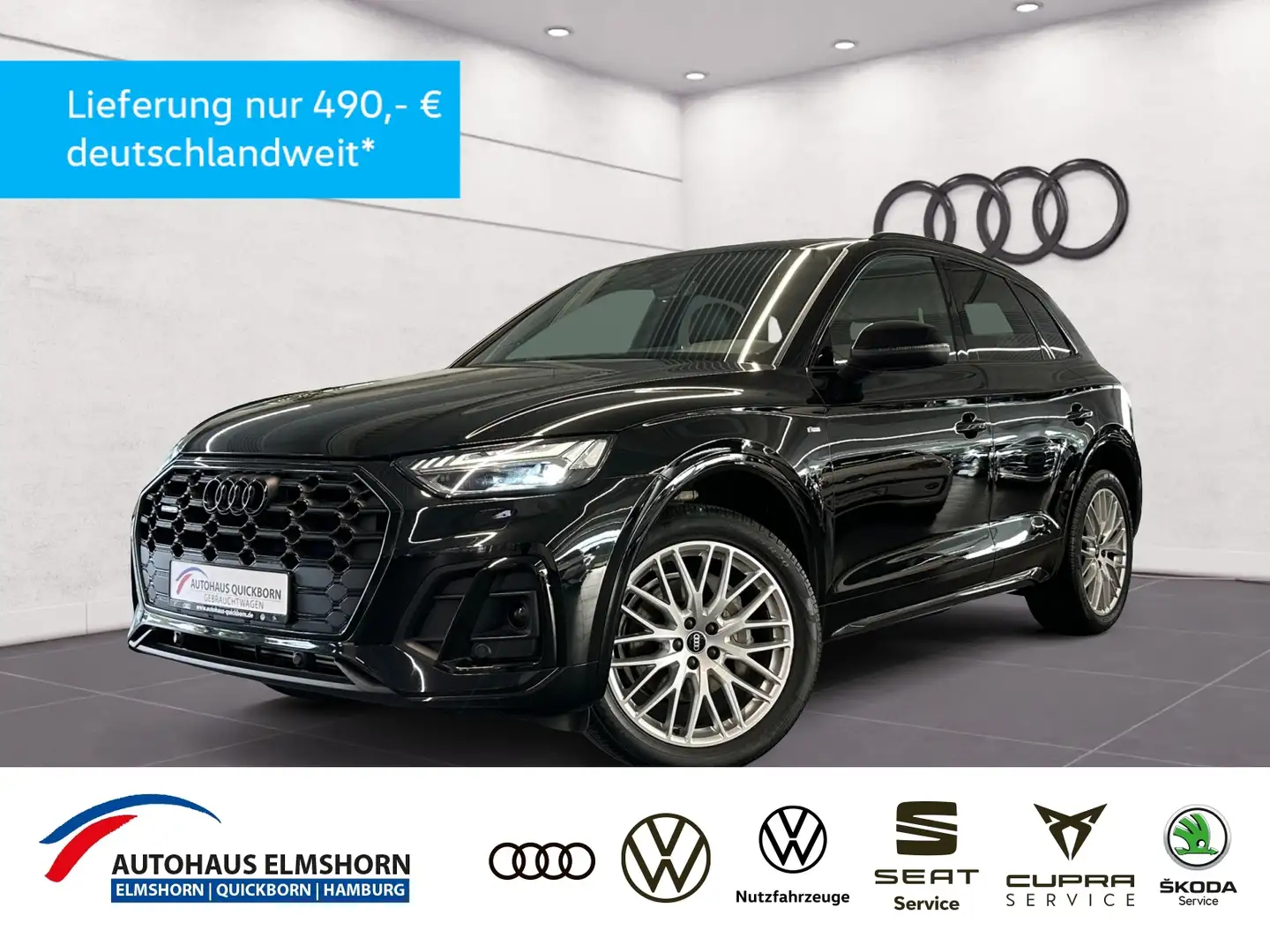 Audi Q5 S line 45 TFSI quattro BLACK MATRIX OLED 20" RAUT Schwarz - 1