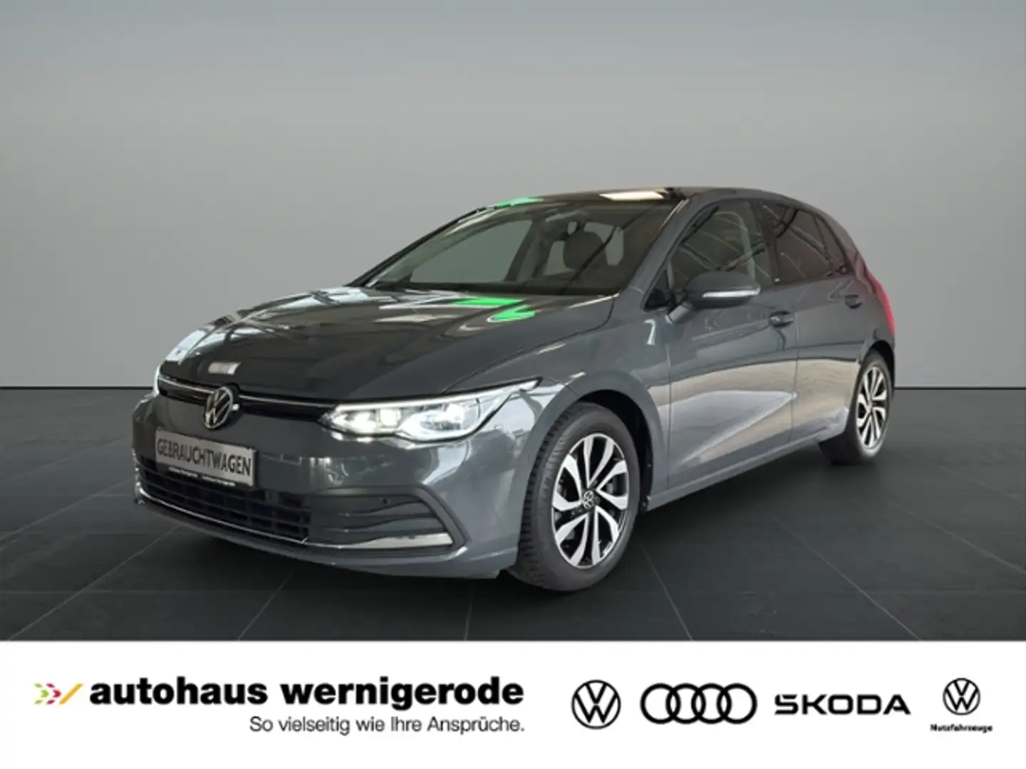 Volkswagen Golf VIII 2.0TDI Active Matrix/AHK/Pano/HUD/Kamera Grau - 1