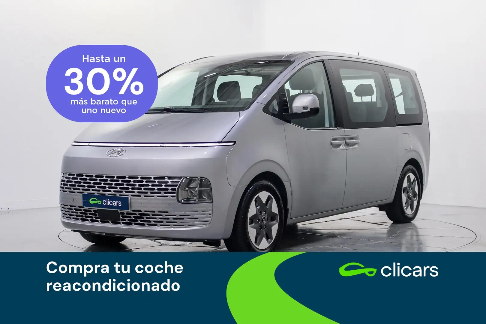 Hyundai STARIA 2.2CRDi 9S Maxx 177 Aut. Argent - 1