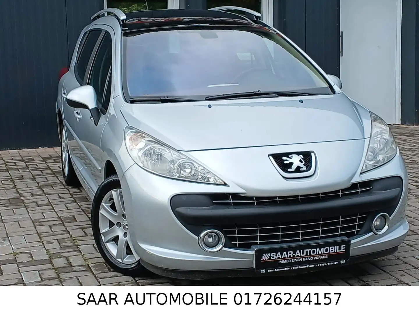 Peugeot 207 SW Sport 1.6 /KLIMAAUTOM./PANORAMA/AHK Gris - 1