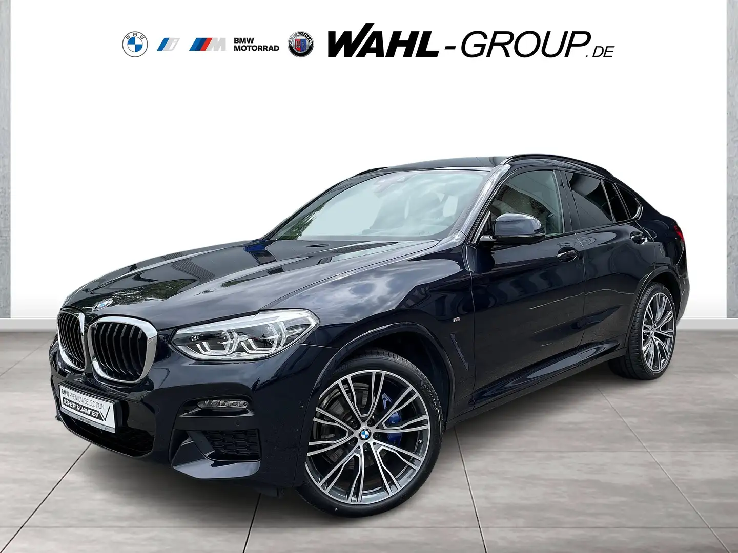 BMW X4 xDrive30d M SPORT HEAD-UP LED NAVI DAB AHK KEYLESS Noir - 1