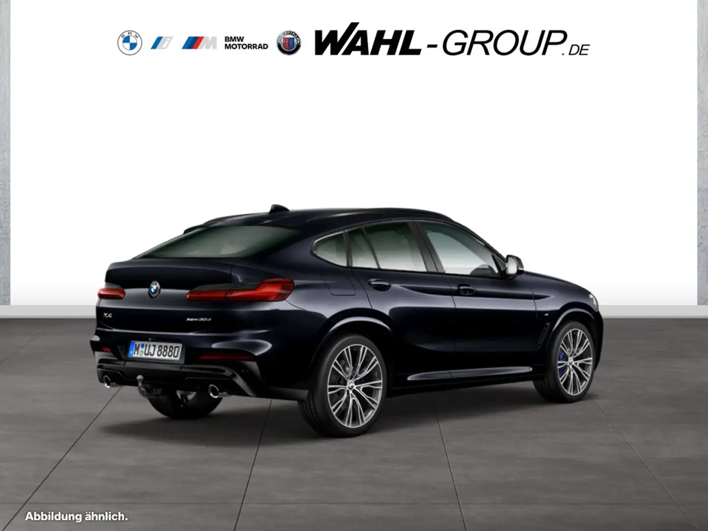 BMW X4 xDrive30d M SPORT HEAD-UP LED NAVI DAB AHK KEYLESS Noir - 2